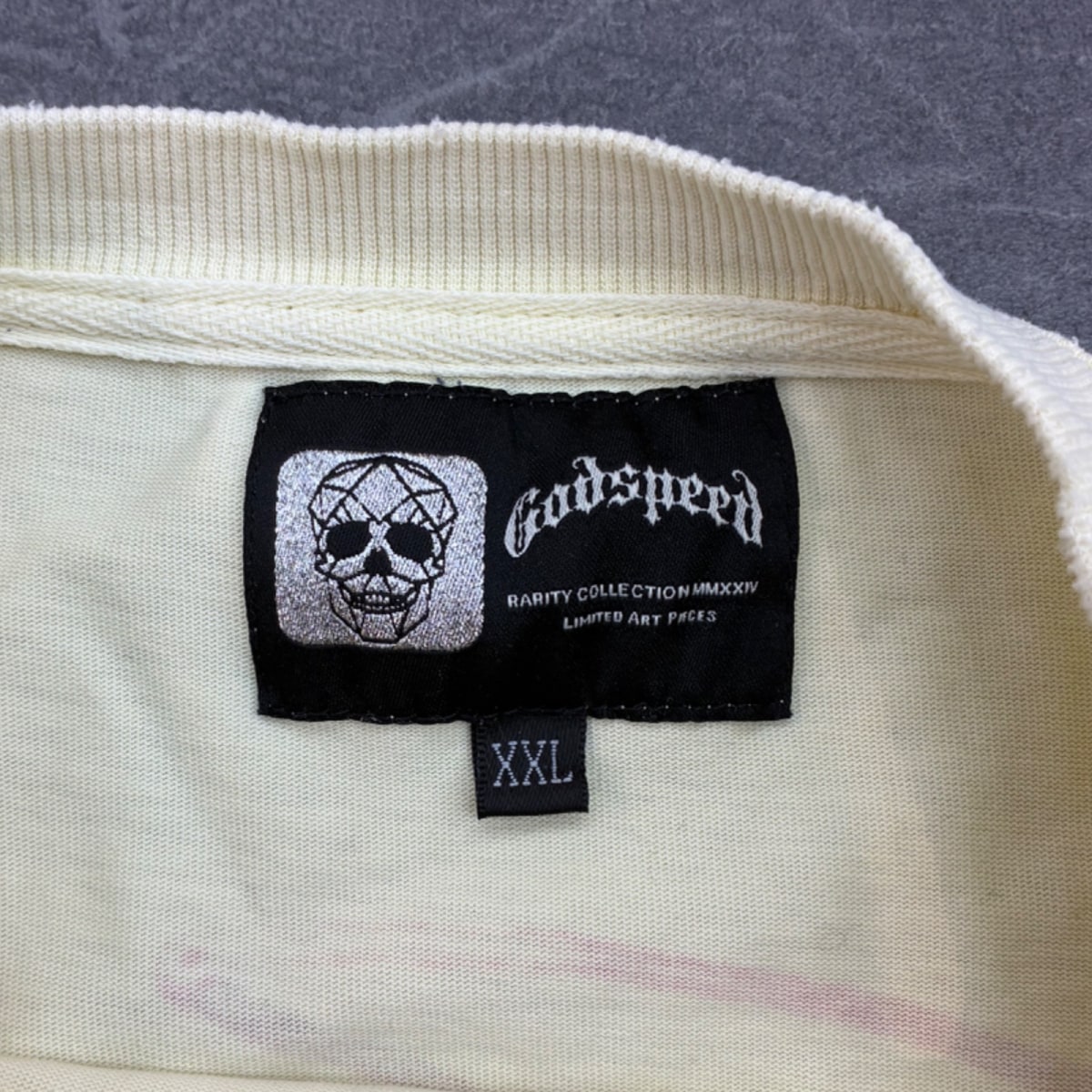 Godspeed Black Monday L/S Tee Bone - Image 3