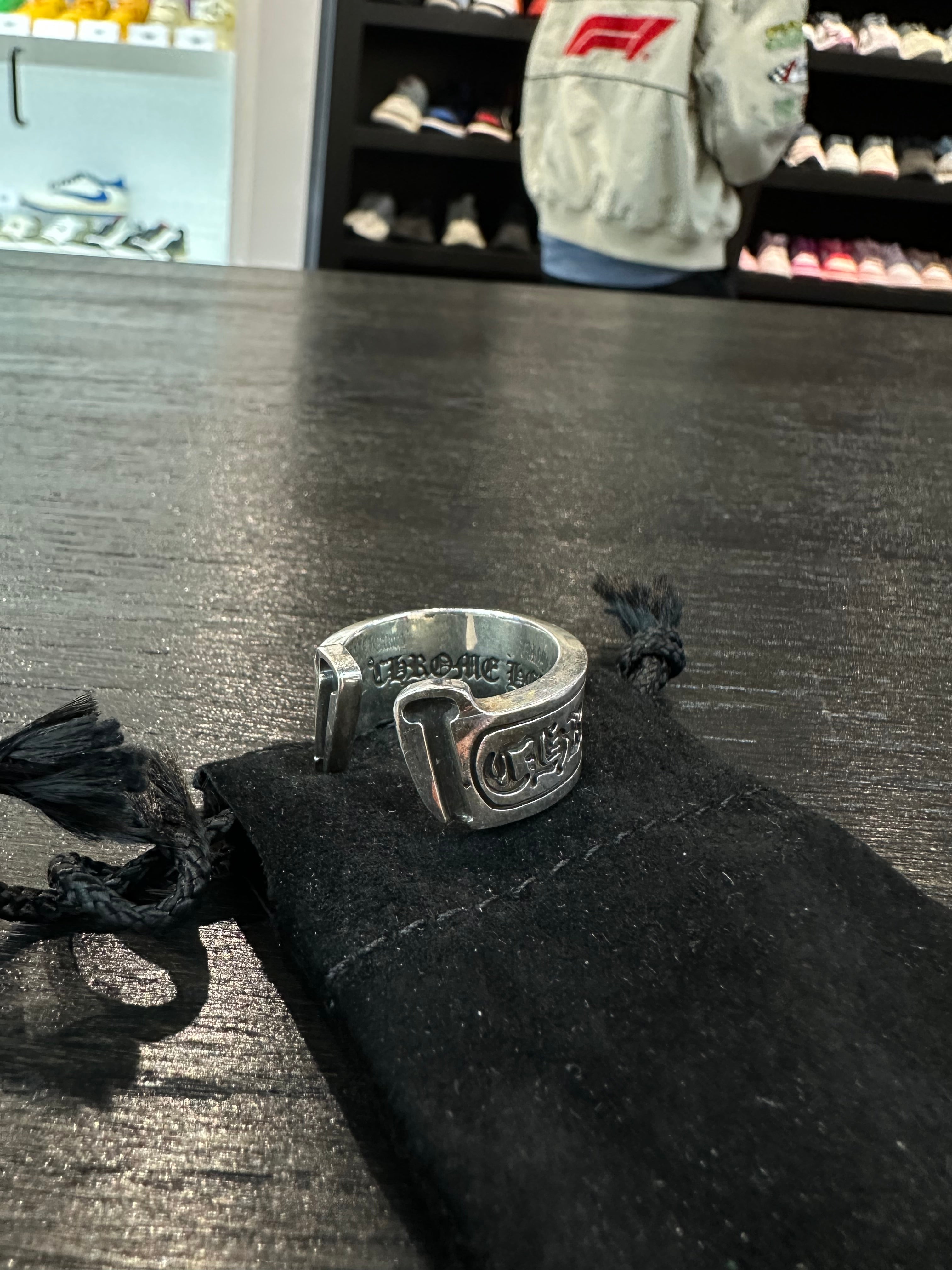 Chrome Hearts Scroll Ring (12)