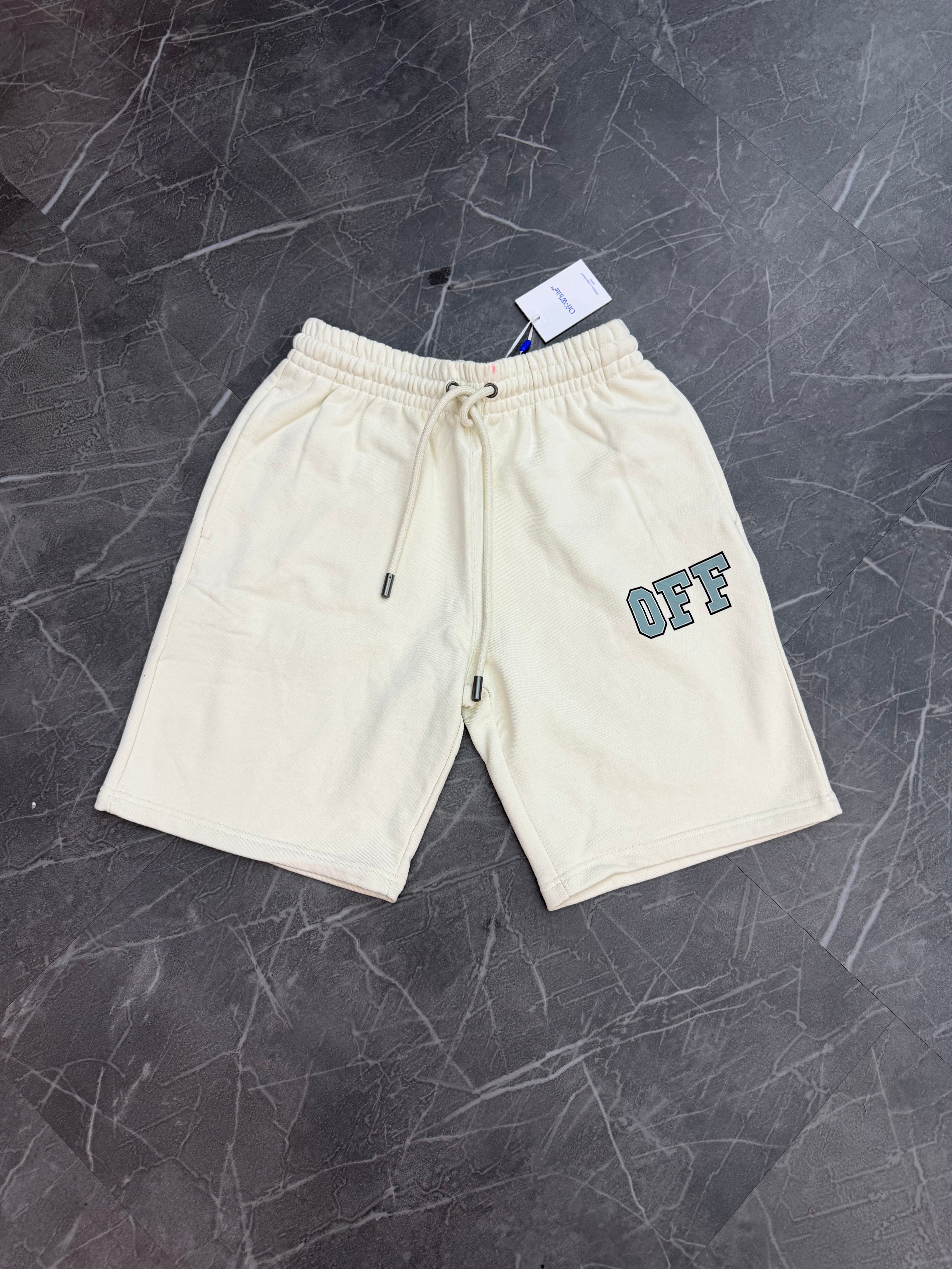 Off-White Sweat Shorts “Cream”