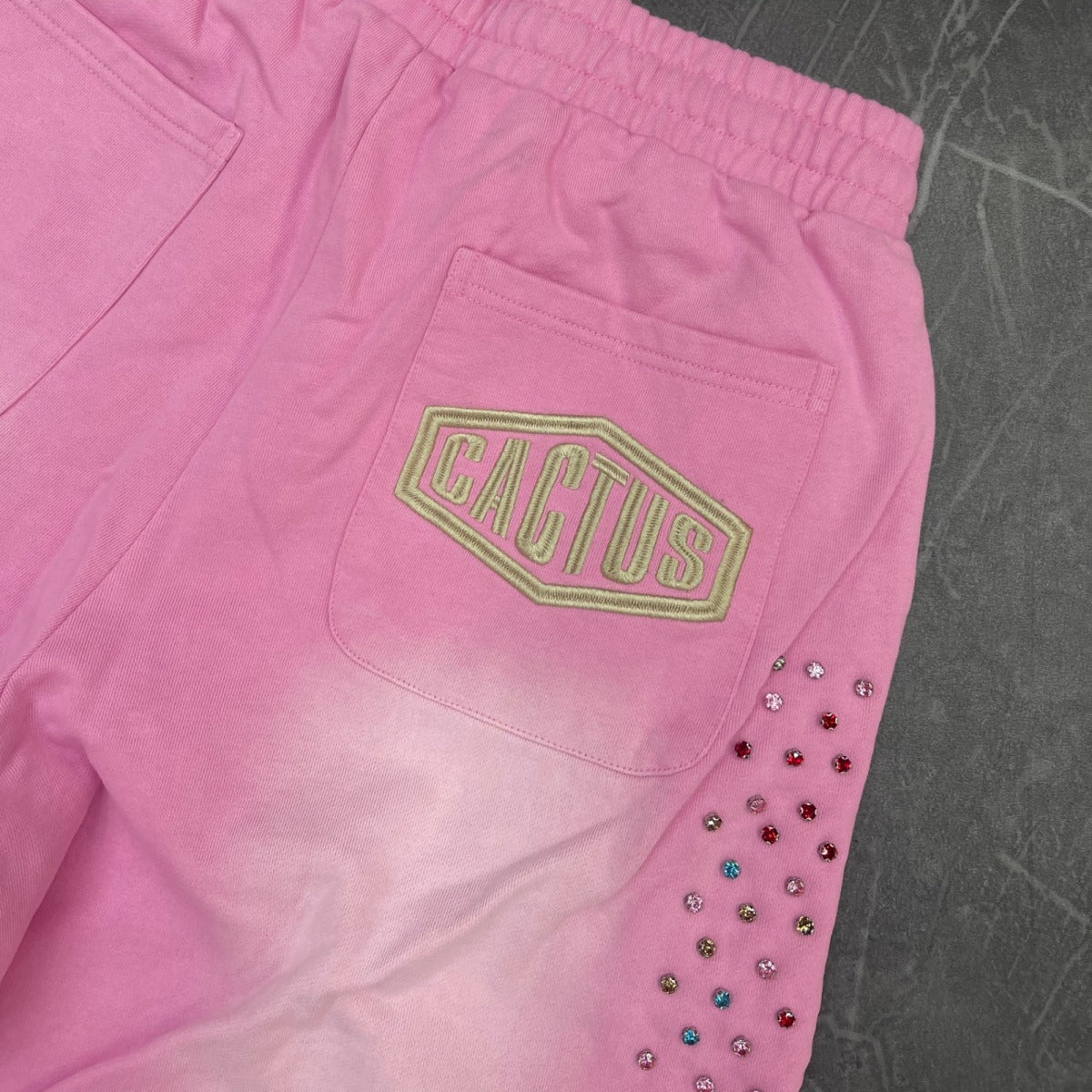 Cactus Valley Pink Crystal Sweatpants - Image 3