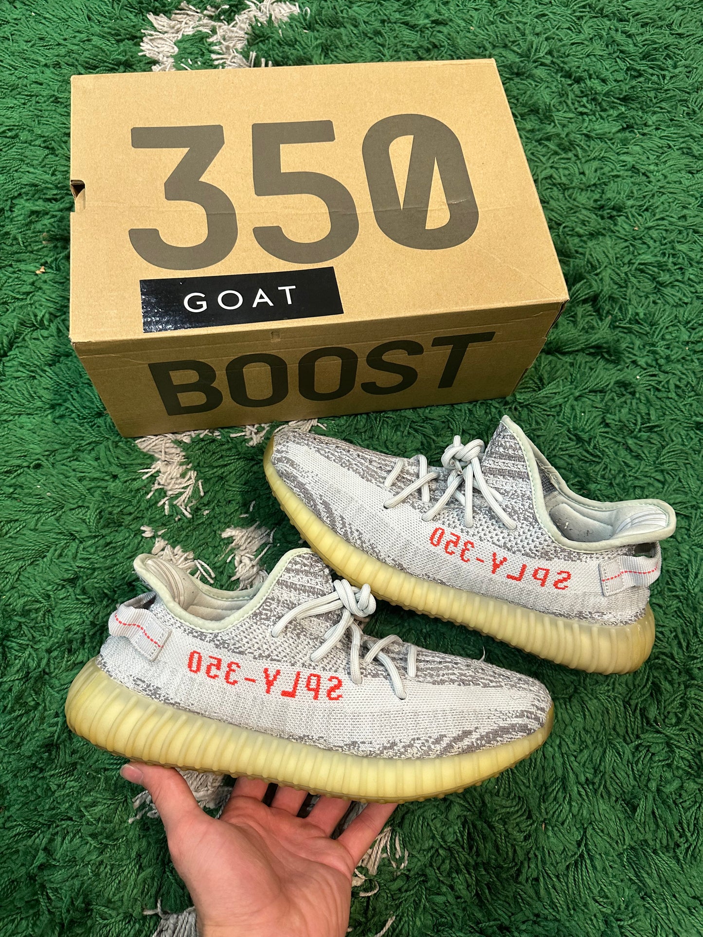 Yeezy 350 “Blue Tint”