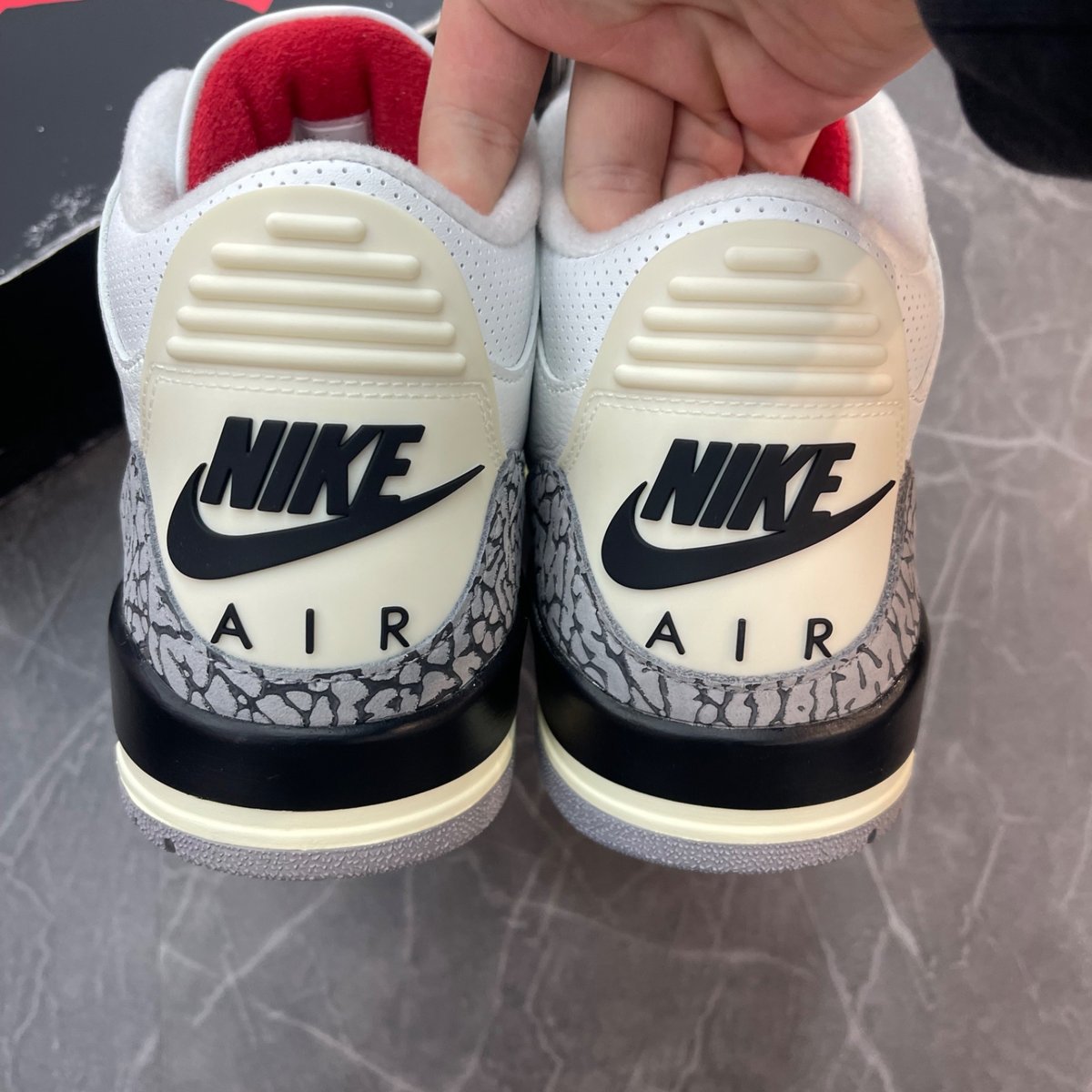 Jordan 3 Retro White Cement Reimagined (Size 12) (Lightly Worn)