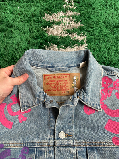 Denim Tears BSTROY Tears Washed Denim Jacket