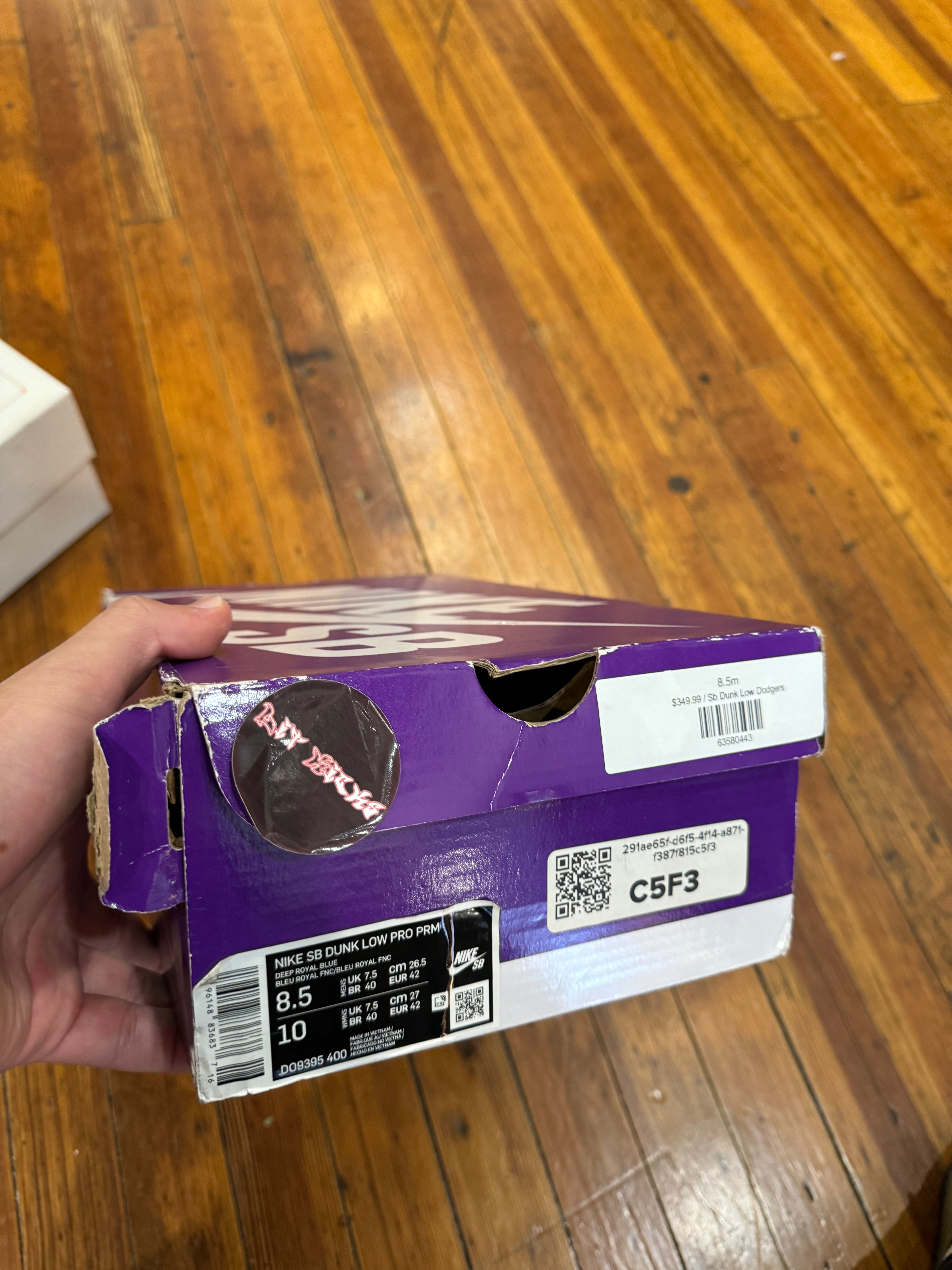 Nike Dunk Low Sb “Dodgers”