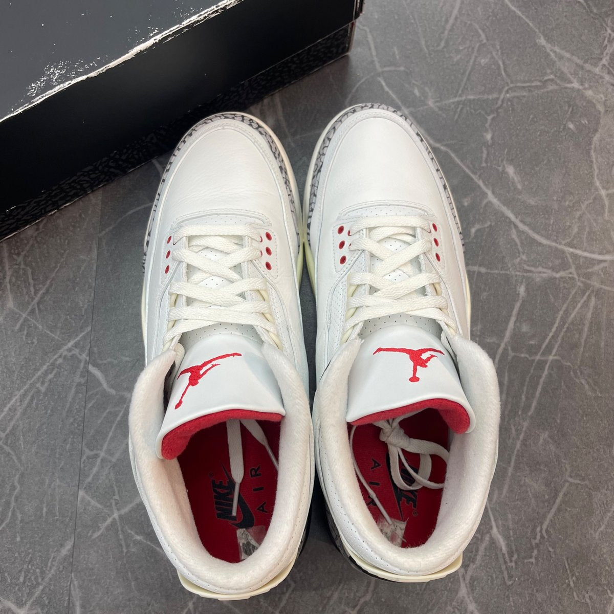 Jordan 3 Retro White Cement Reimagined (Size 12) (Lightly Worn)