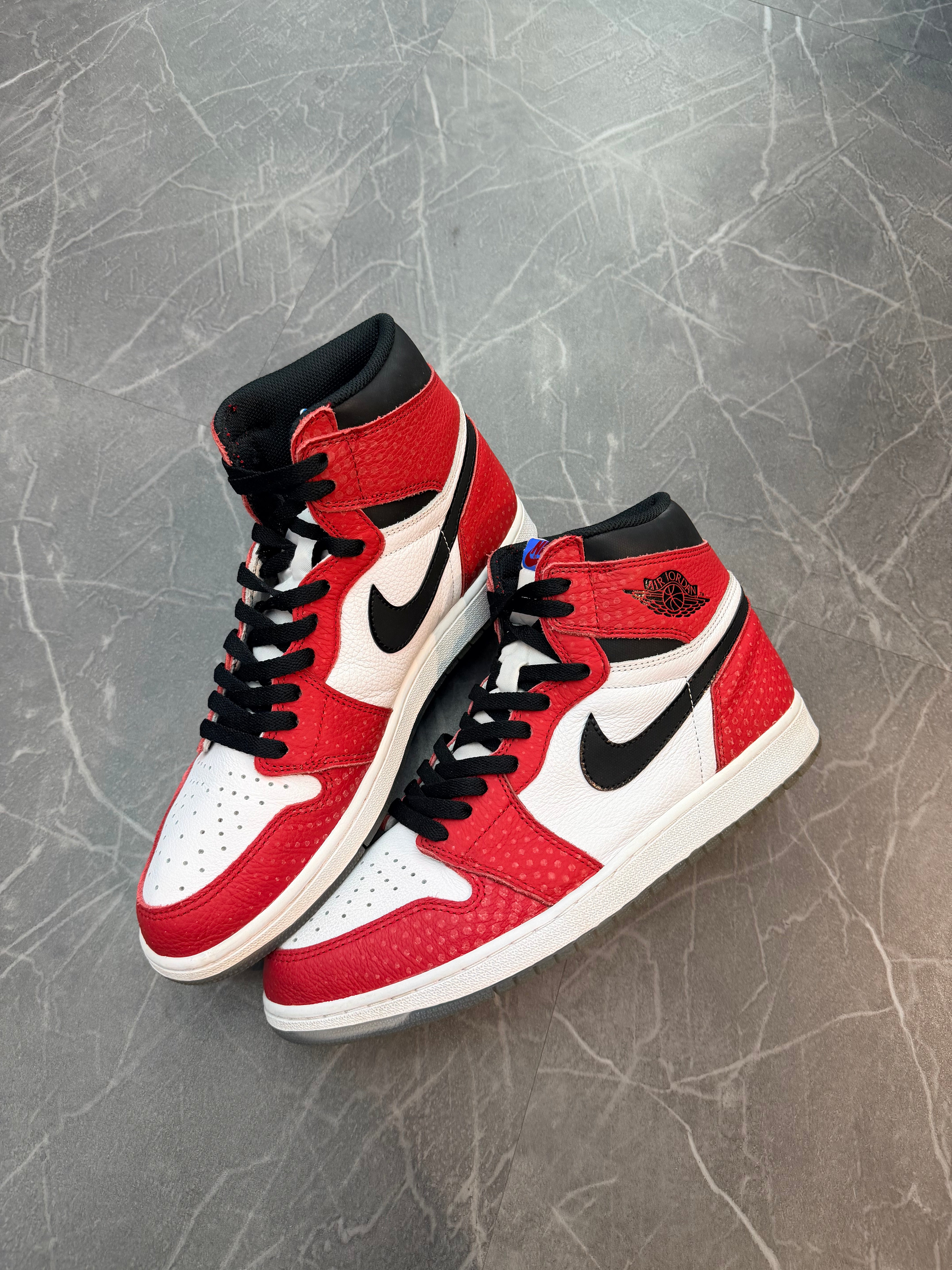 Jordan 1 High Spiderman “Origin Story”