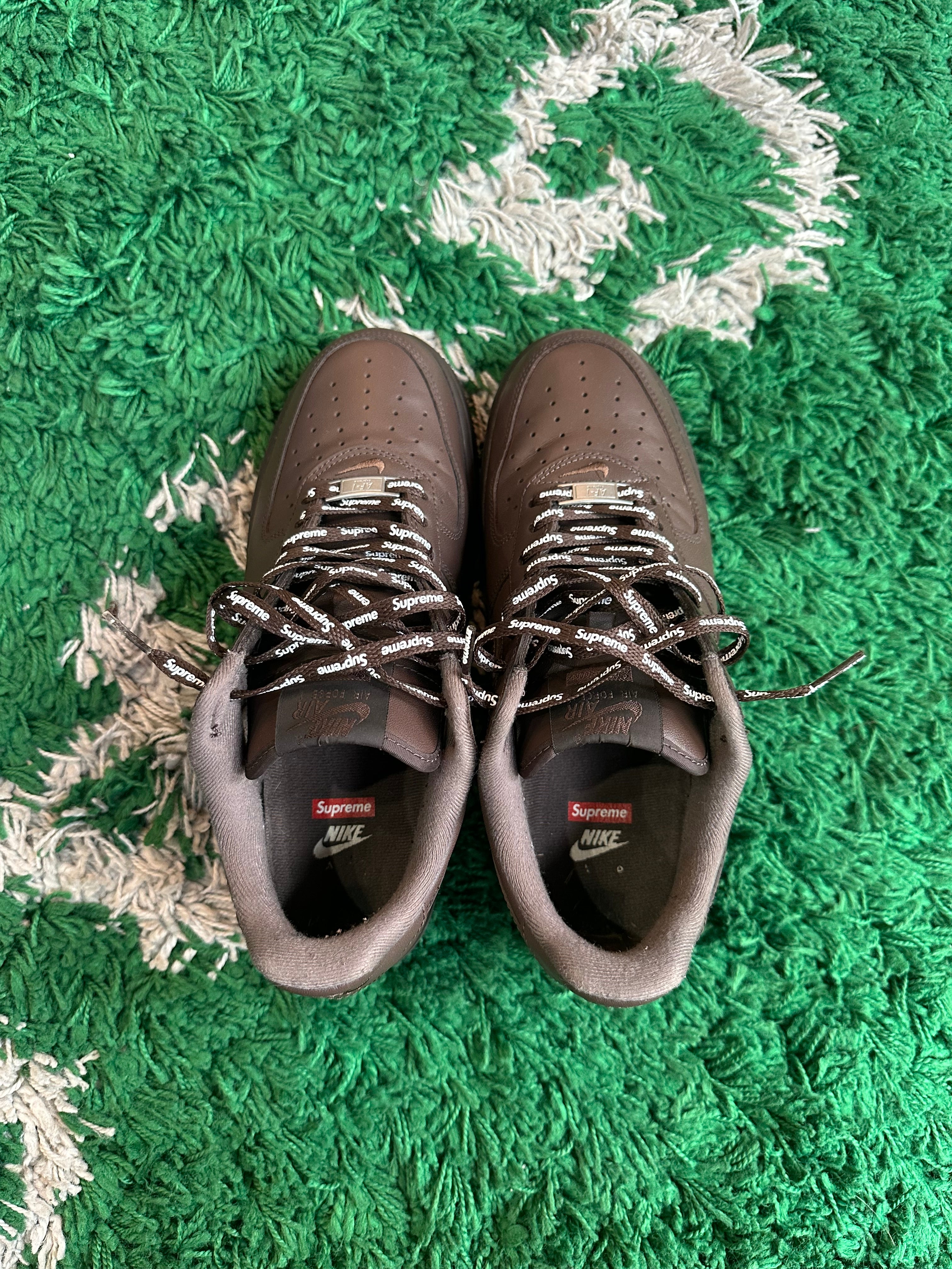 Nike Air Force 1 Low Supreme “Baroque Brown”