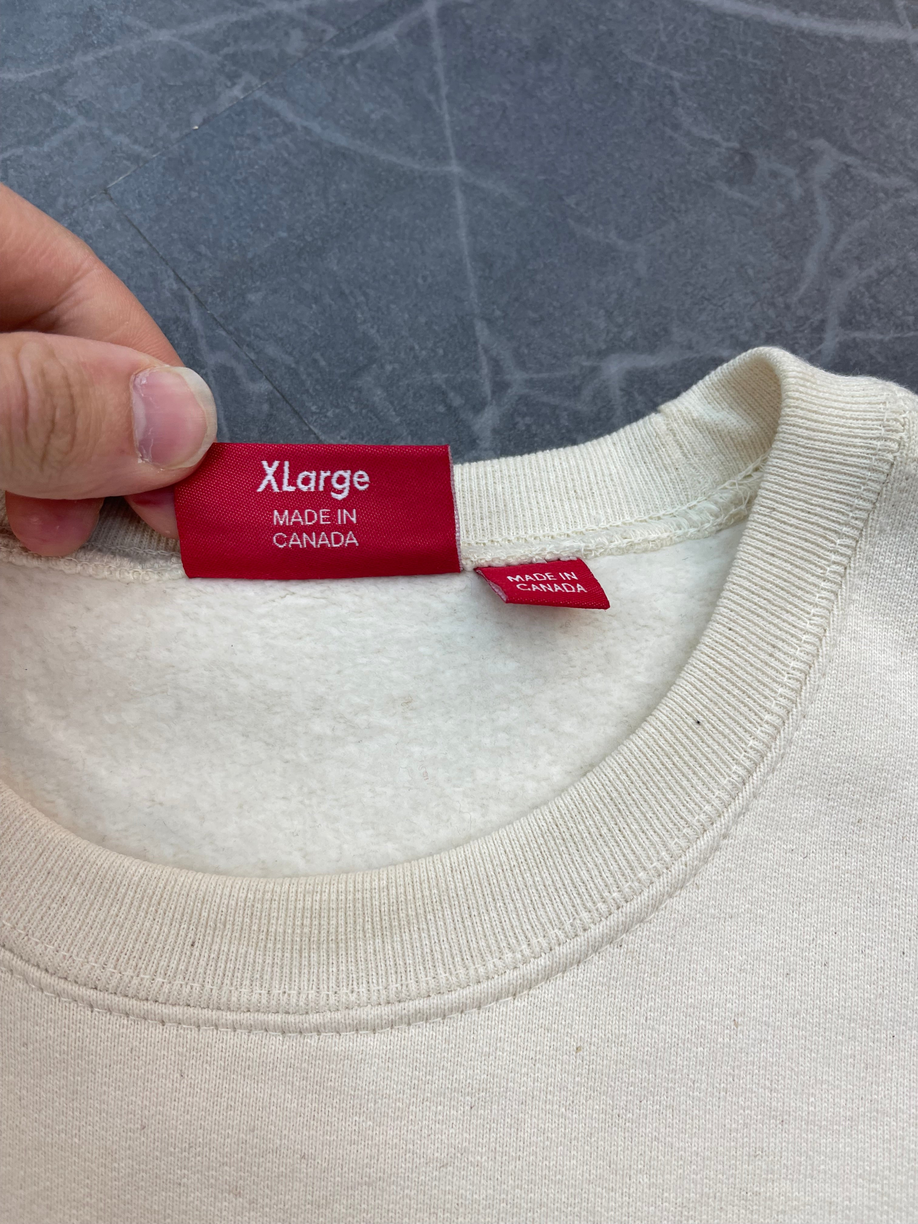 Supreme Small Box Crewneck “Natural”