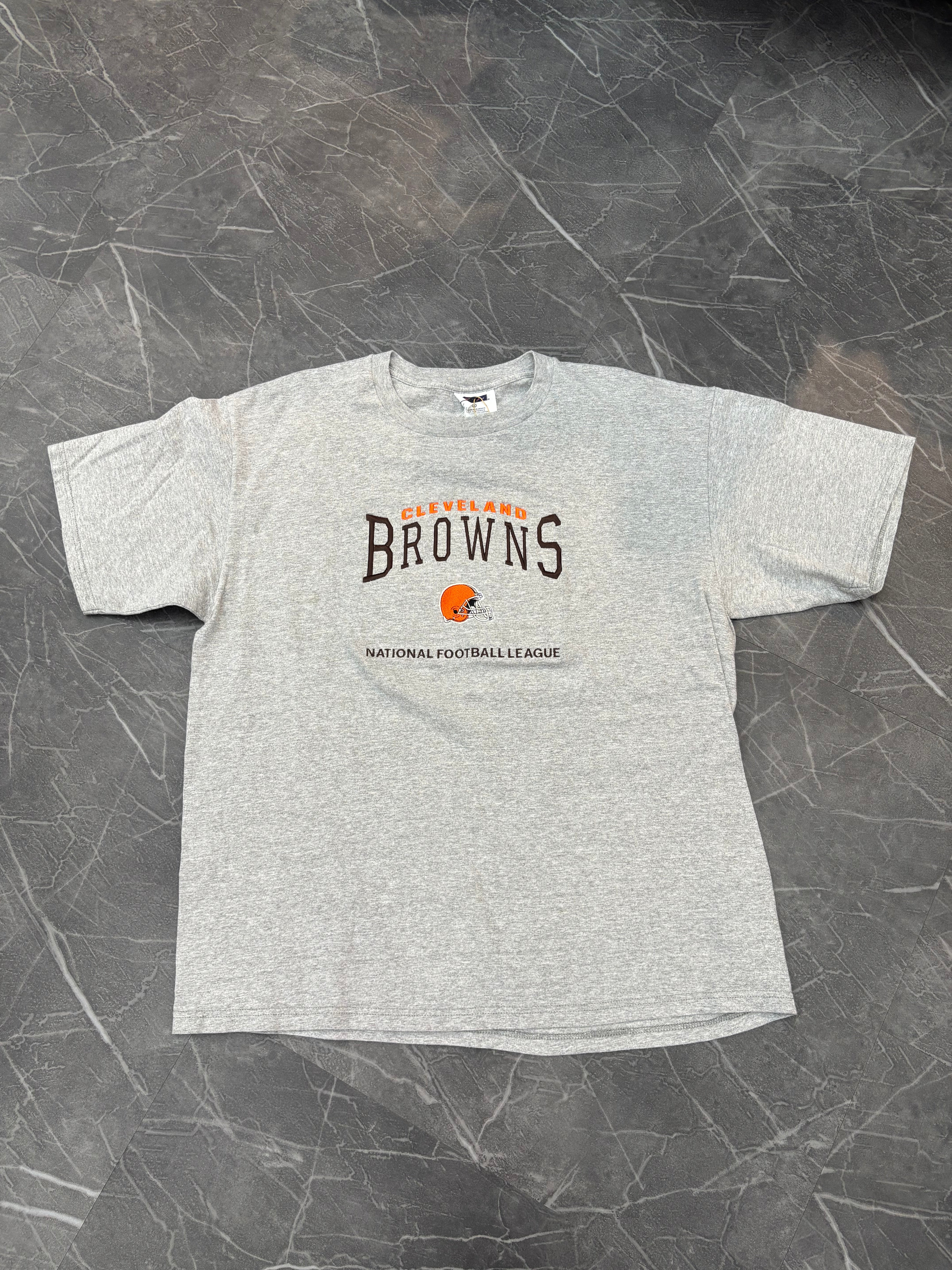 Cleveland Browns Embroidered Logo Tee (XL)