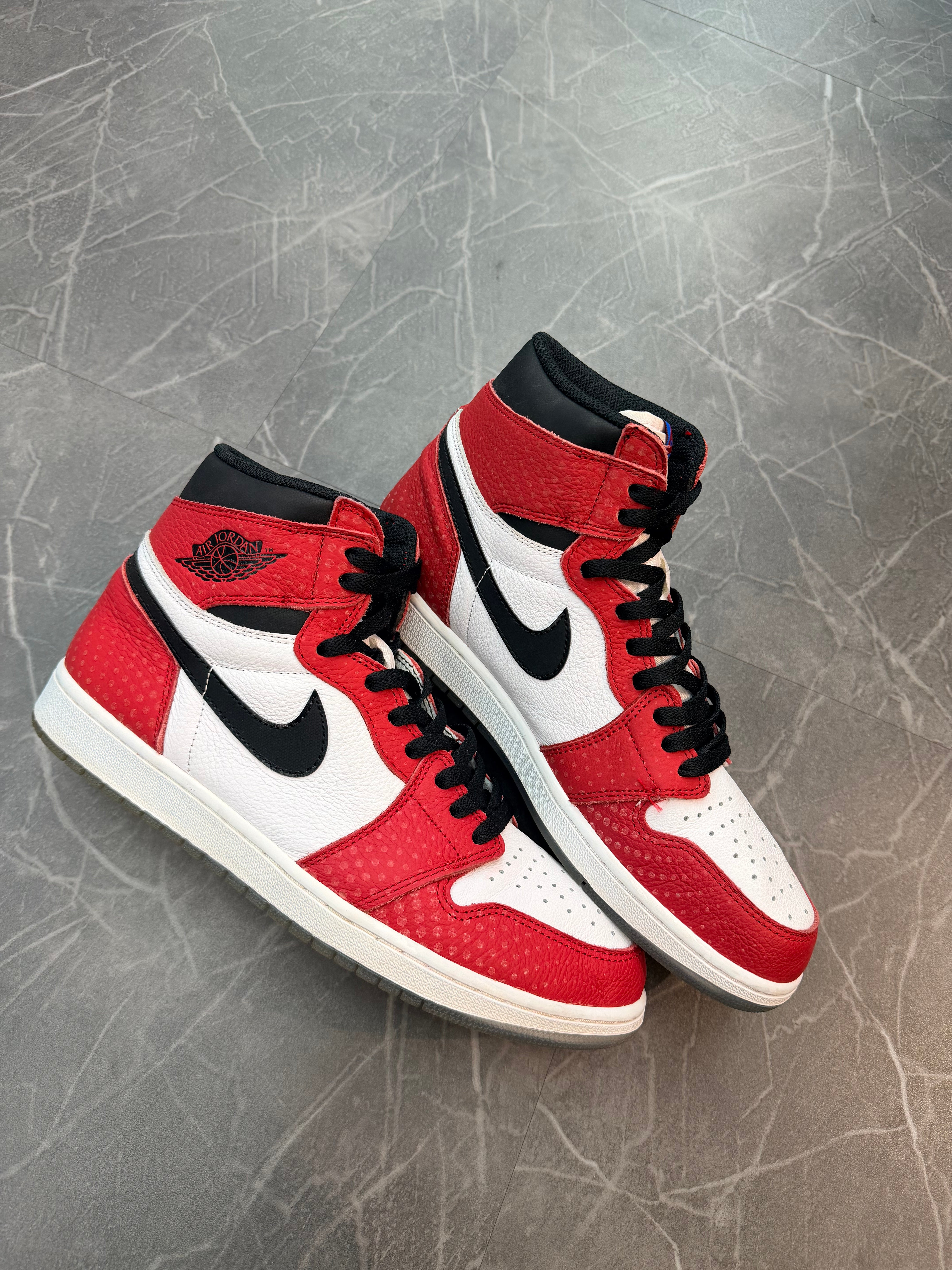 Jordan 1 High Spiderman “Origin Story”