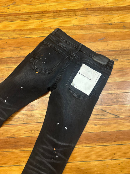 Purple Brand Jeans “Black Splatter” (30)
