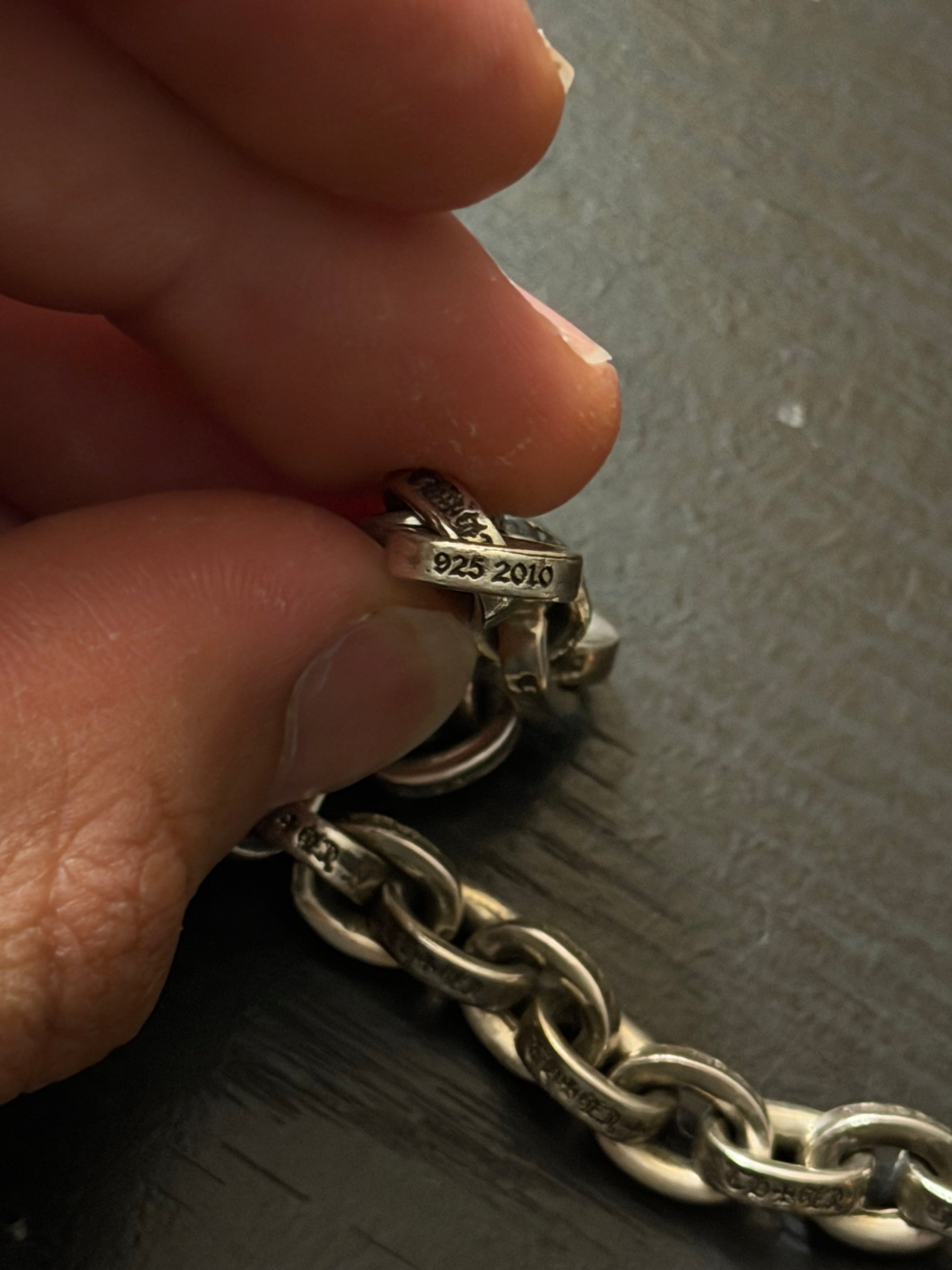 Chrome Hearts Large Paper Chain Bracelet “Silver”