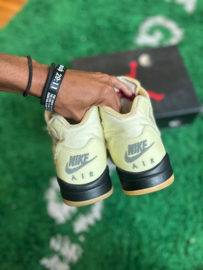 Off-White Jordan 5 “Sail”