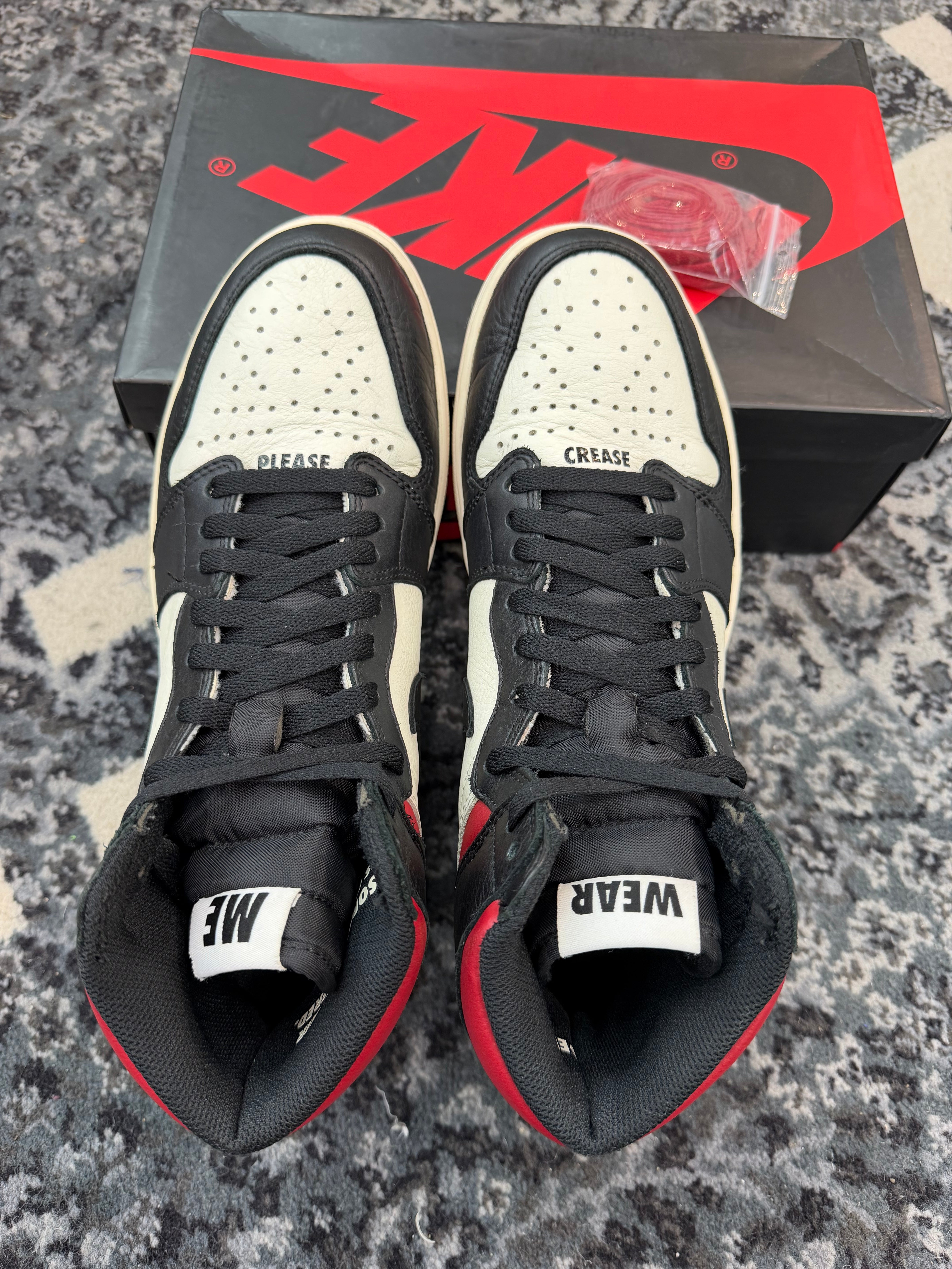 Jordan 1 High “Bred Not For Resale”