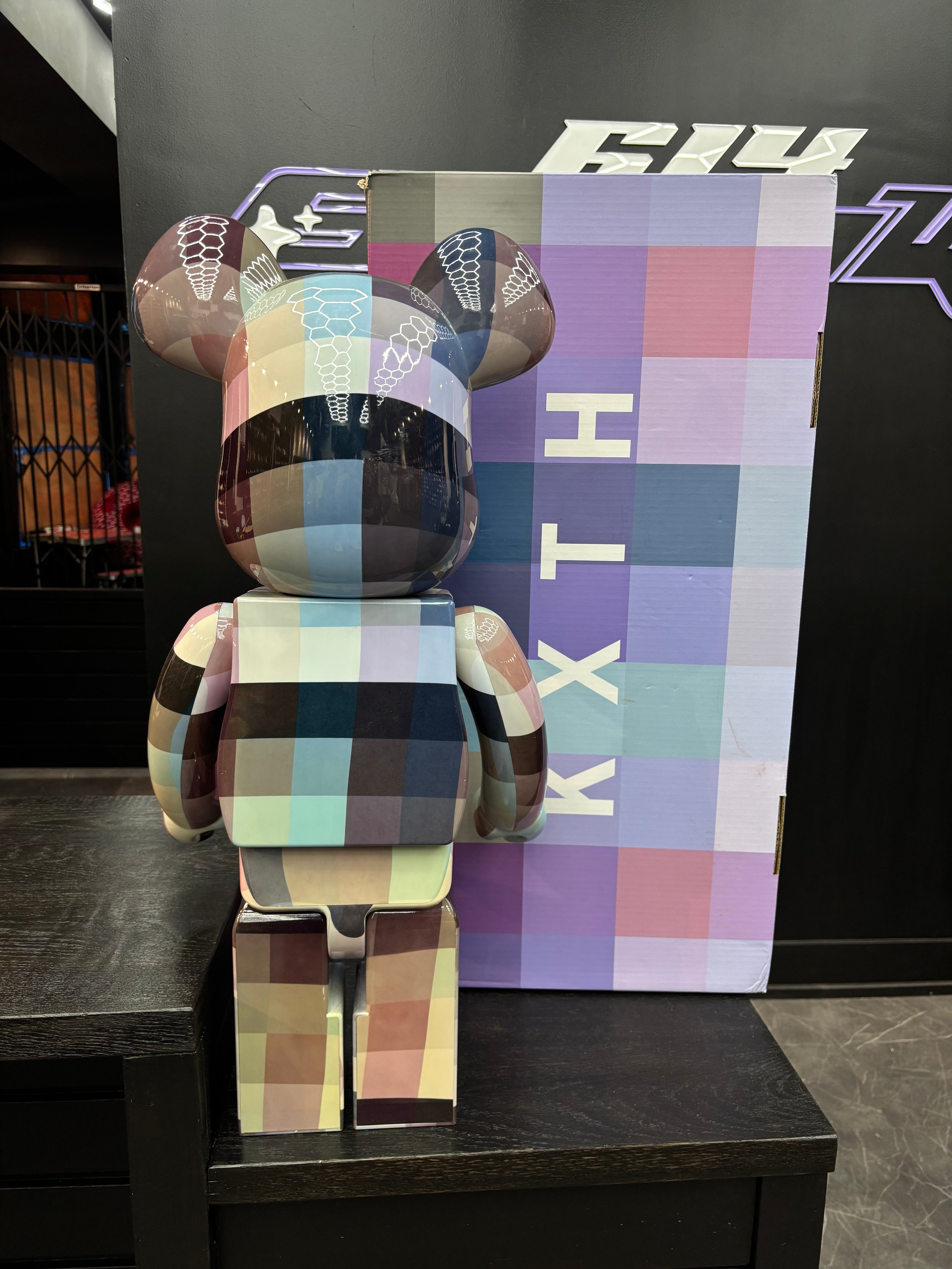 Bearbrick 1000% “Kith Palette 10 Year Anniversary”
