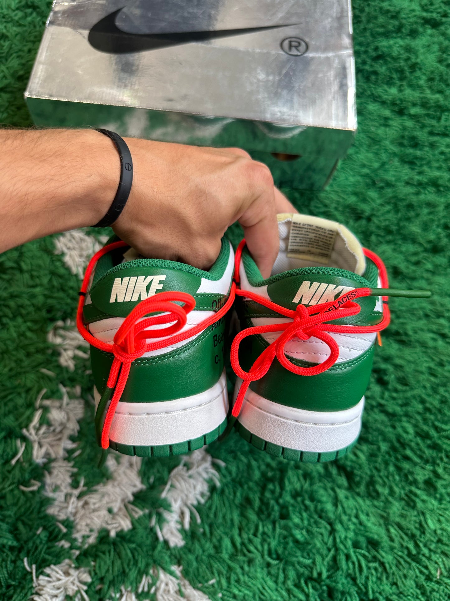 Nike Dunk Low Off White “Pine Green”