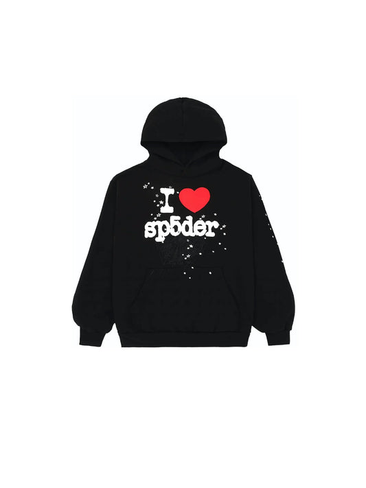 Sp5der Hoodie “I Love Sp5der”