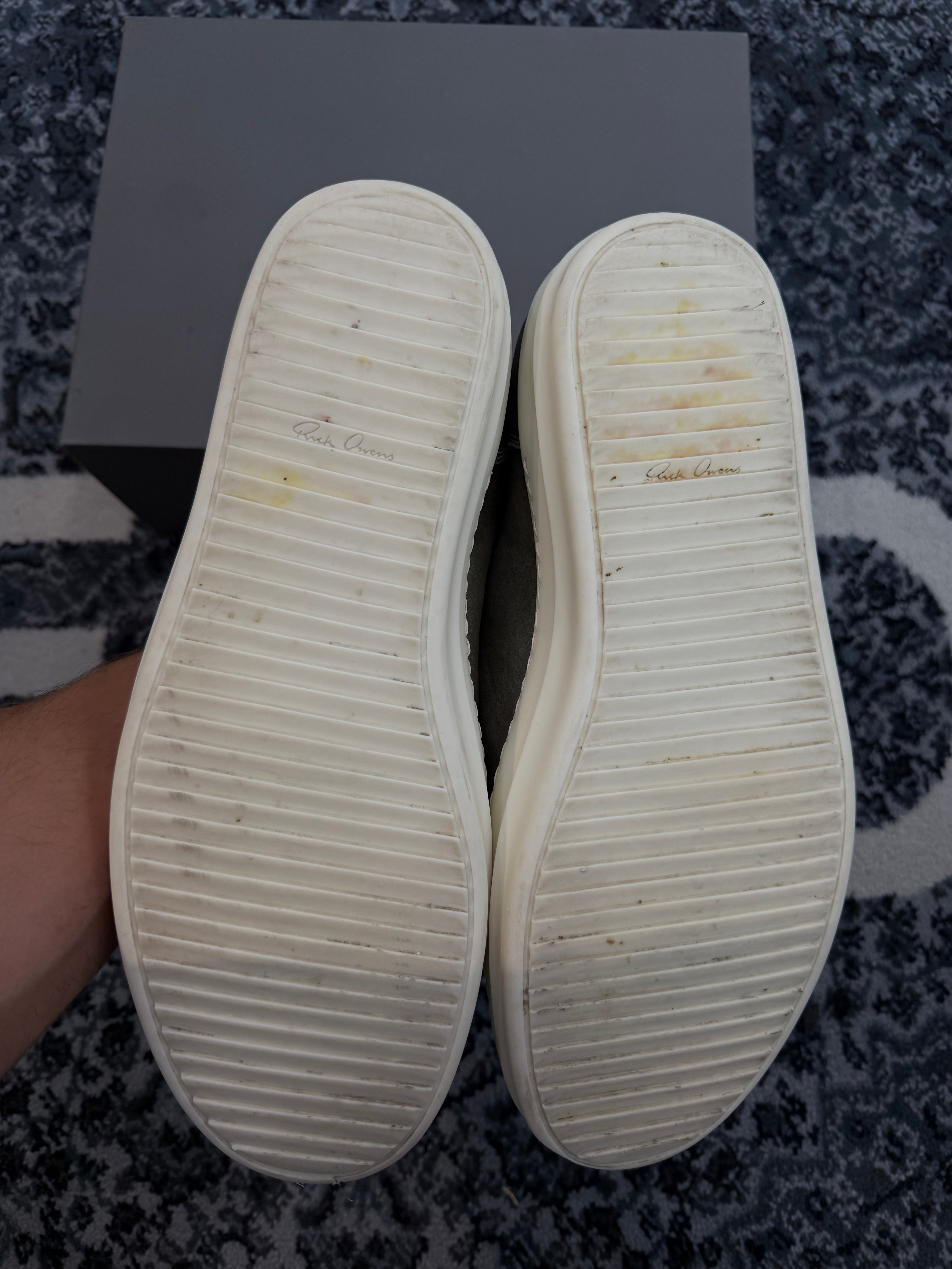 Rick Owen’s Sneakers Low “Milk”