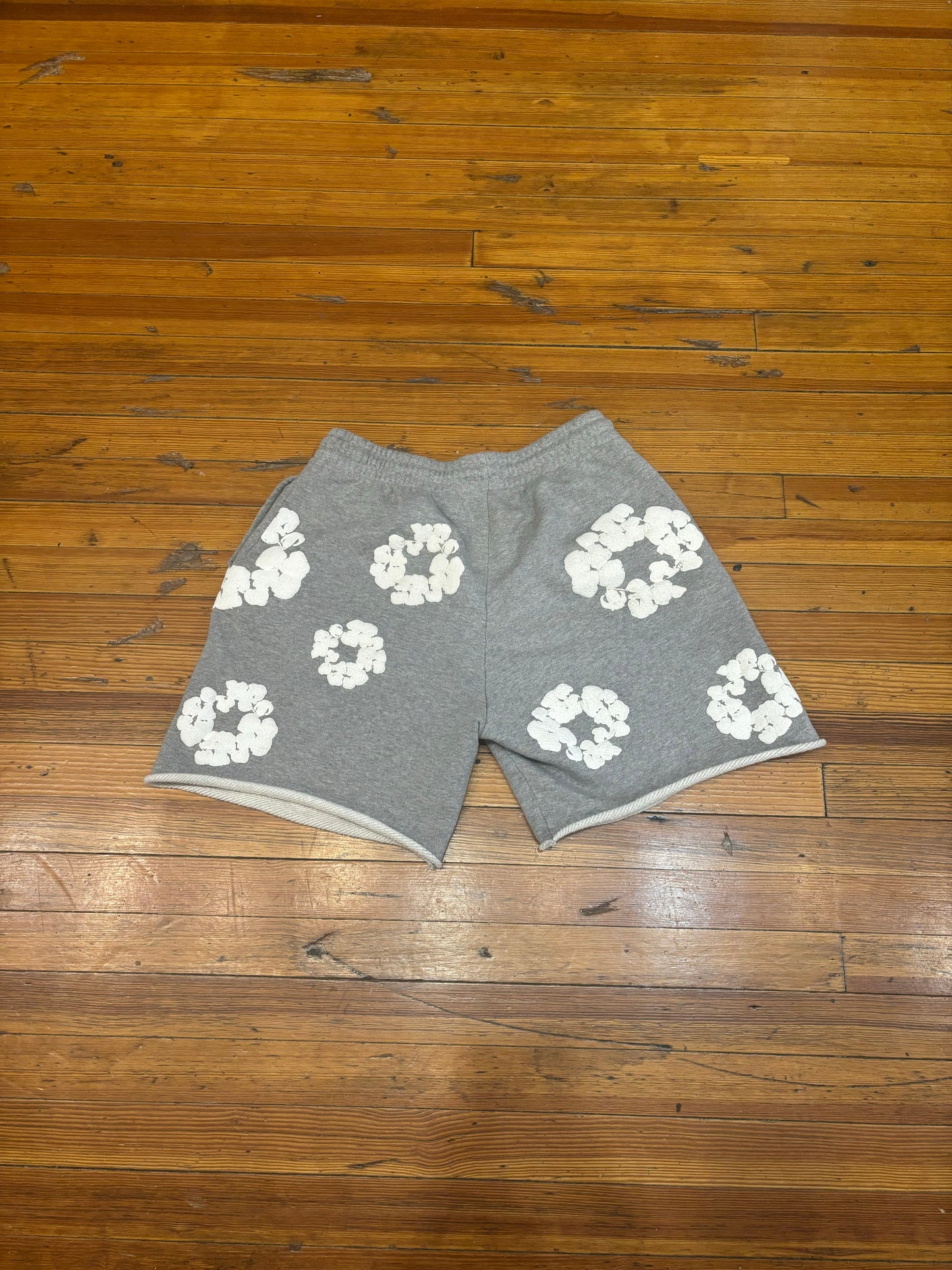 Denim Tears Cotton Wreath Sweatshorts “Grey”