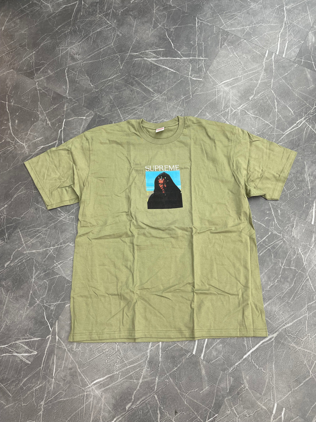 Supreme Sith Tee Light Olive