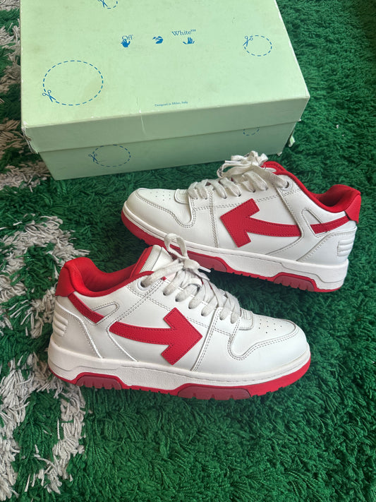 Off White Out Of Office “Red”