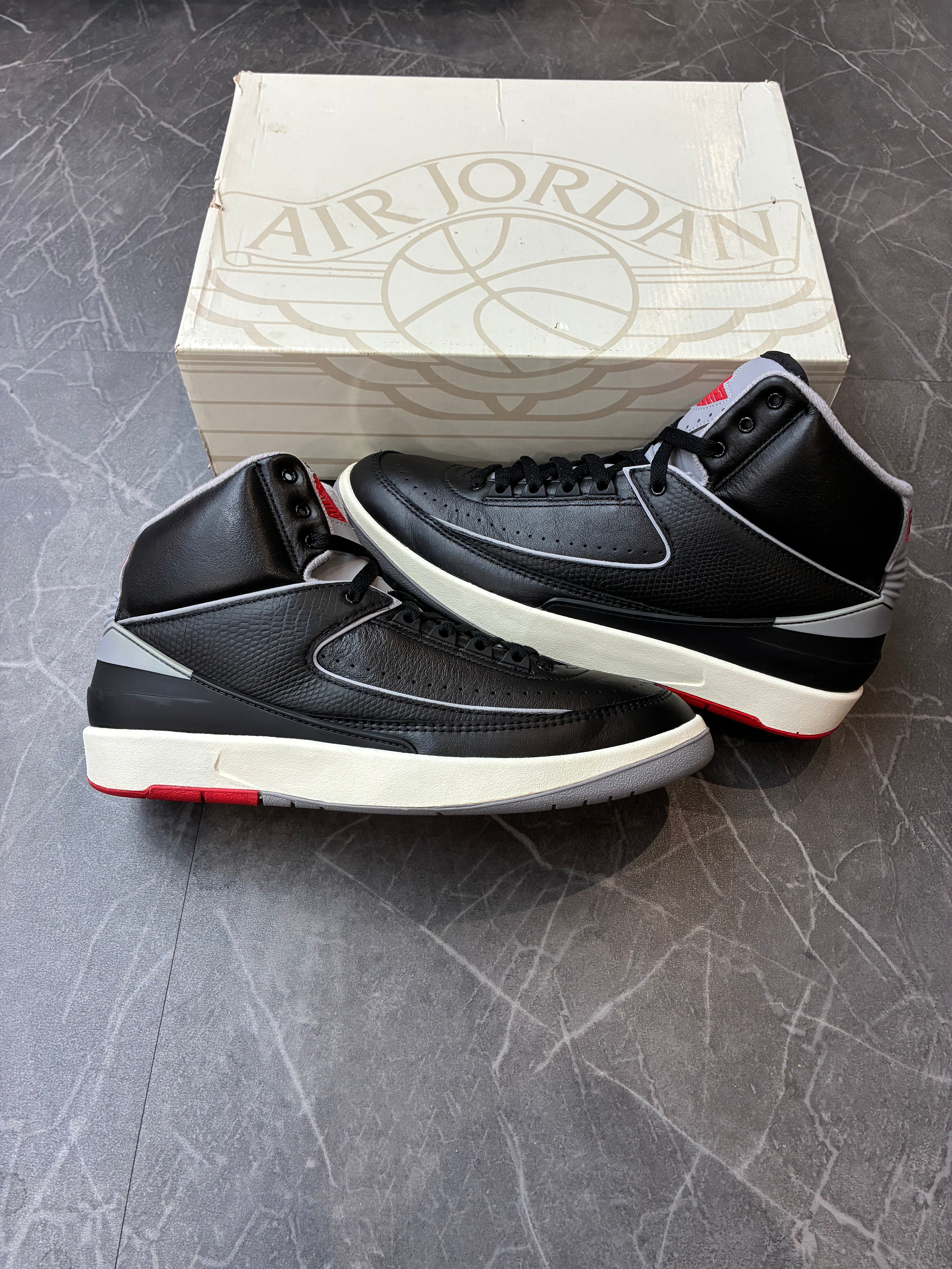 Jordan 2 “Black Cement”