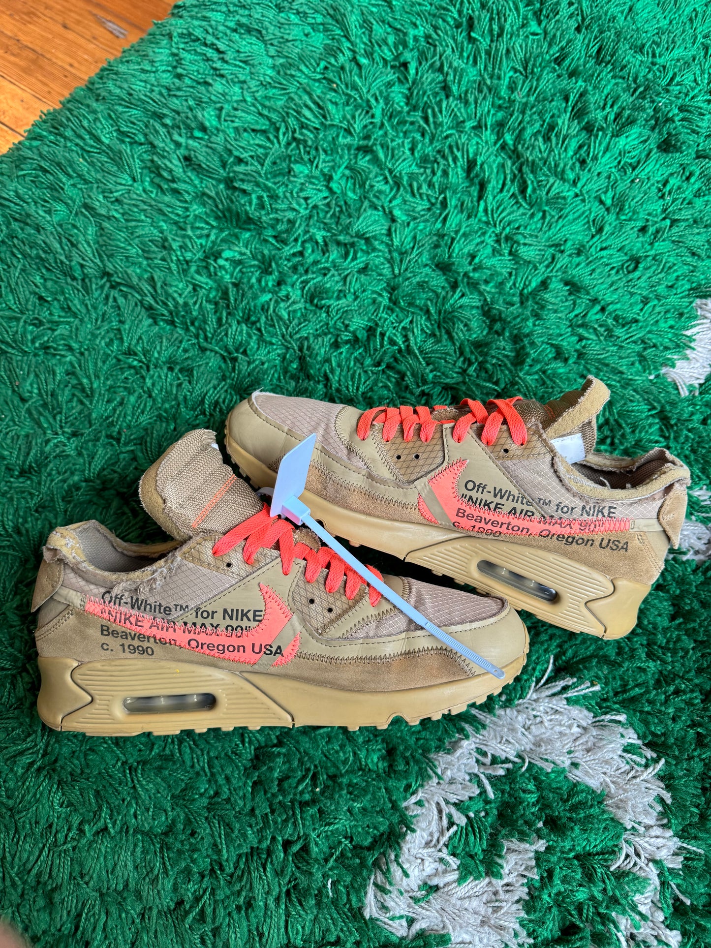 Nike Air Max 90 x Off White “Desert Ore”