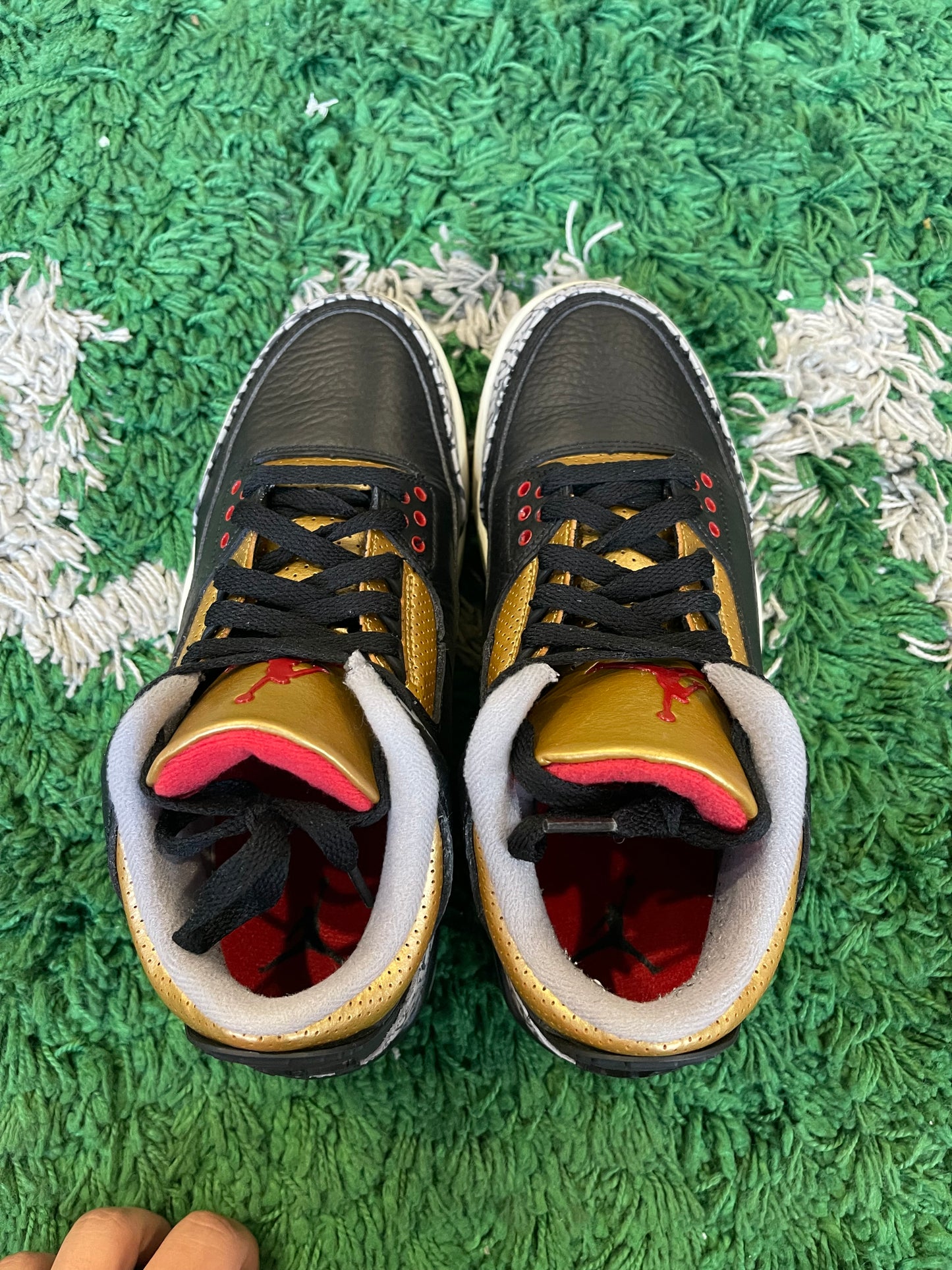 Jordan 3 “Black Cement Gold”
