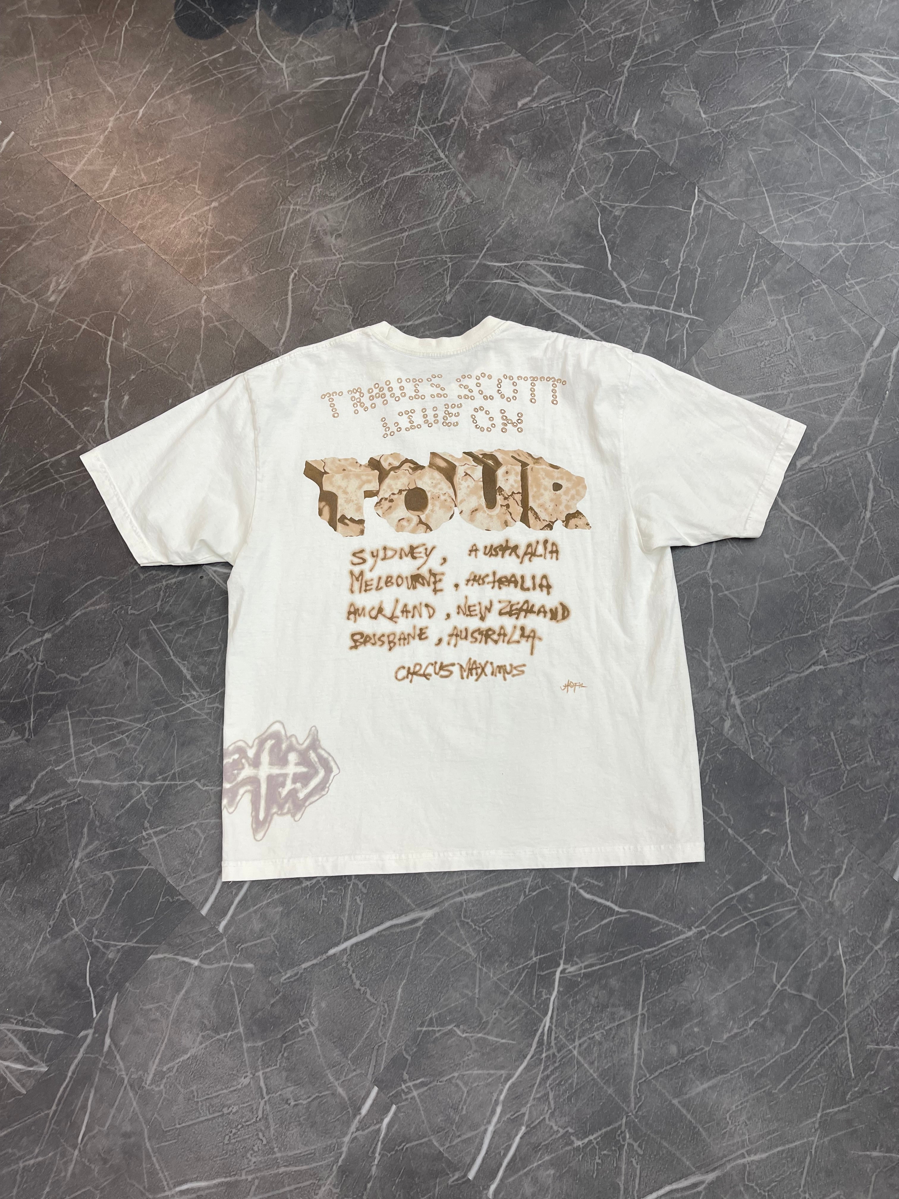 Travis Scott Utopia Tour Skitzo Circus Maximus Tee