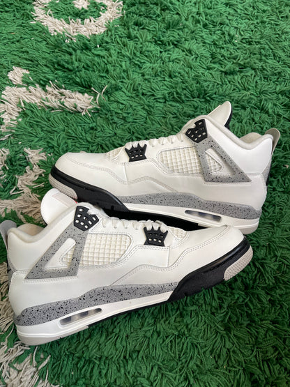 Jordan 4 “White Cement” (2025)