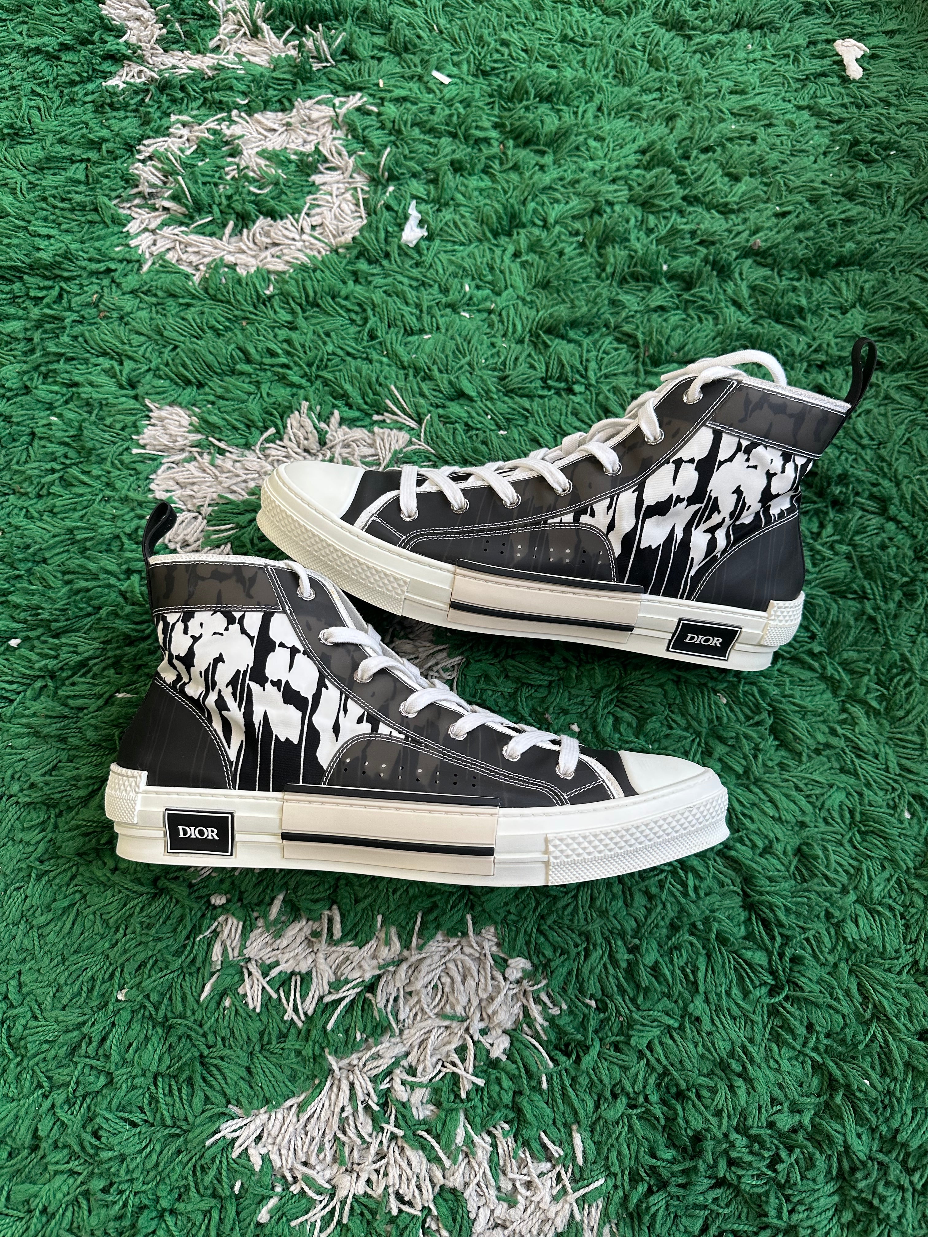 Dior Converse High “Black White”