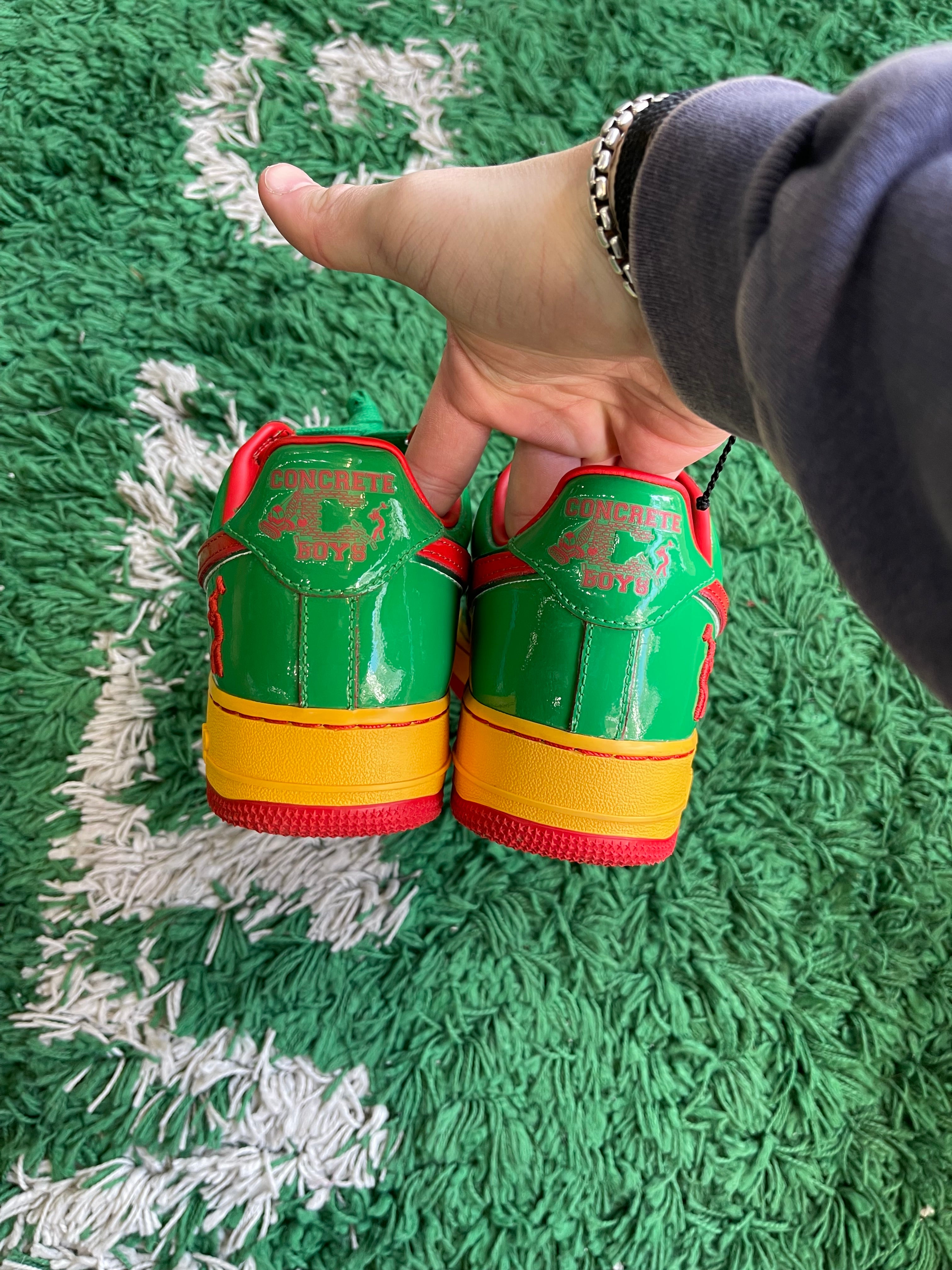 Nike Air Force x Lil Yachty “Concrete Boys Lucky Green”