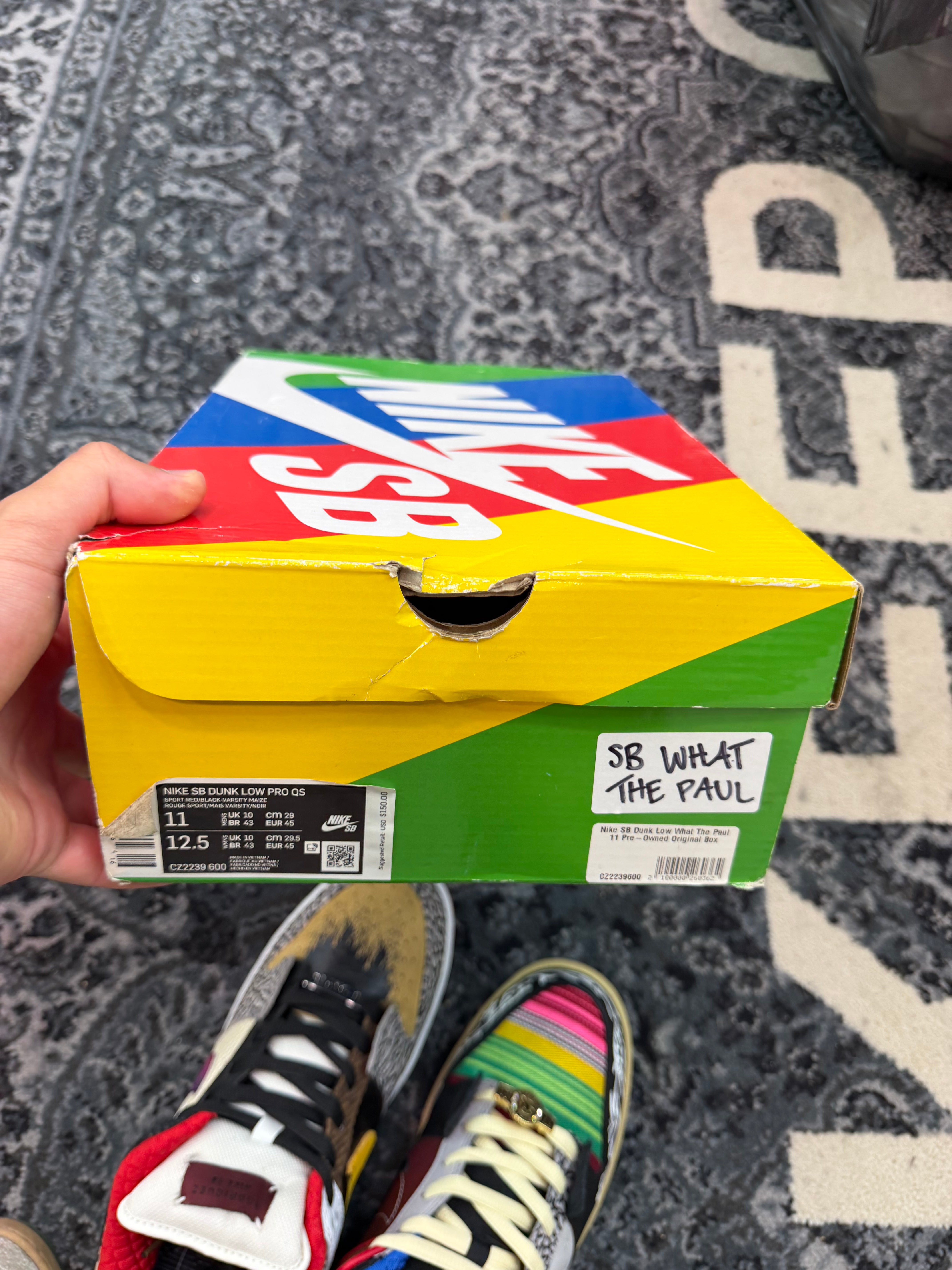 Nike Dunk Low SB “What The Paul”