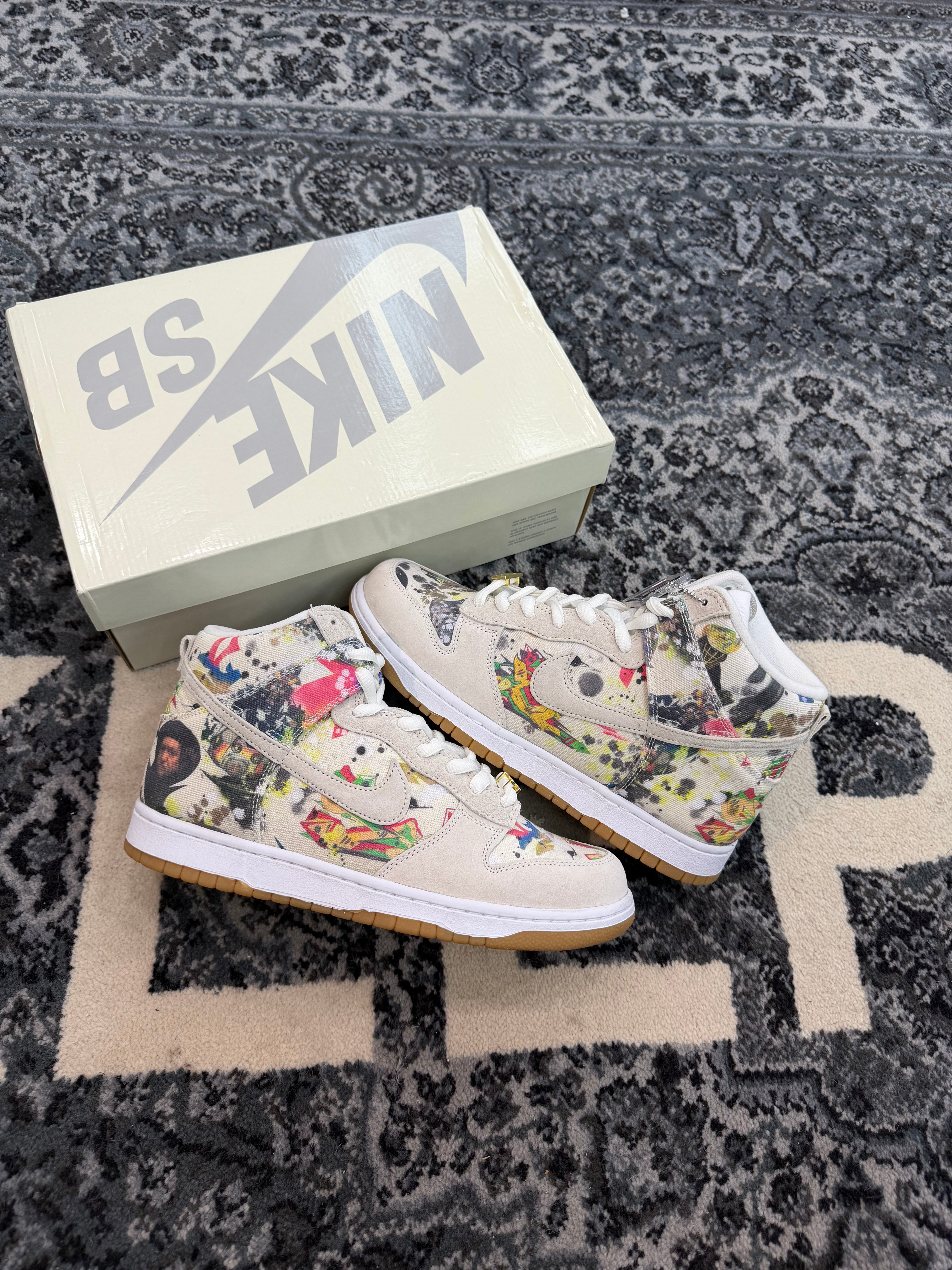 Nike SB Dunk High “Supreme Rammellzee”