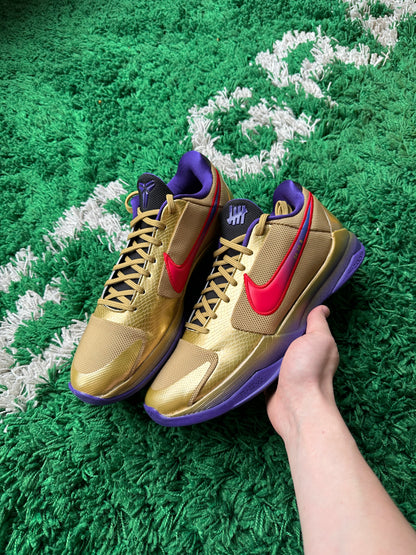 Kobe 5 Protro x Undefeated “Hall of Fame”