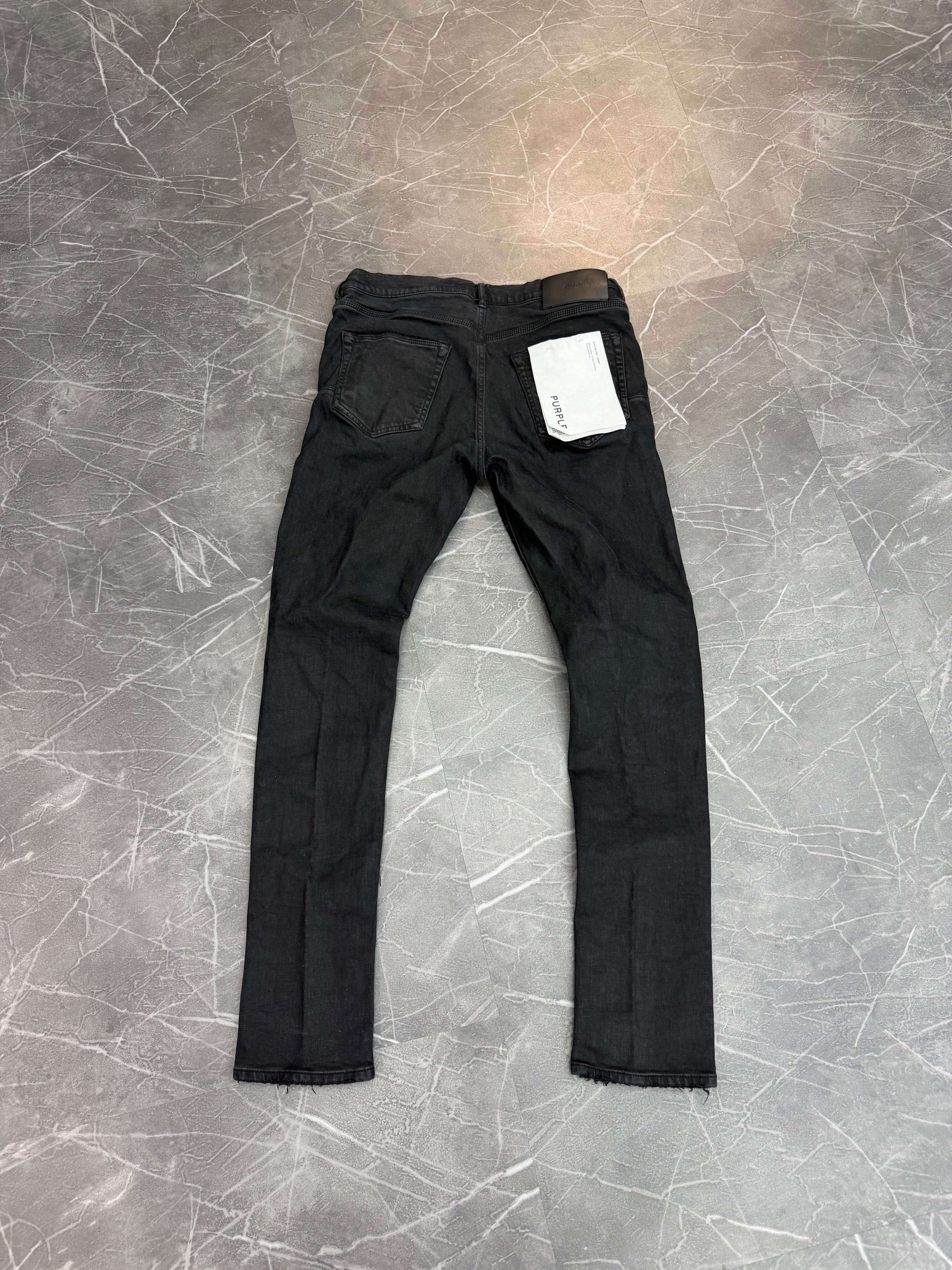 Purple Jeans Washed Black (34)