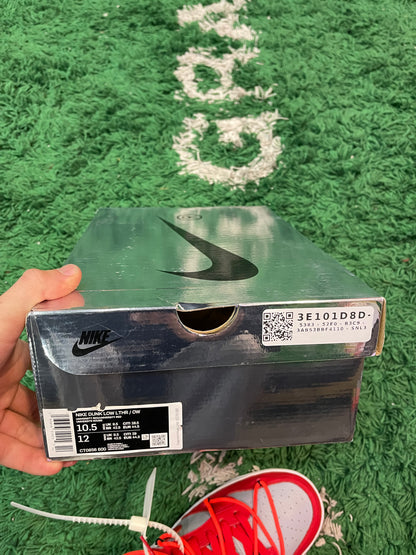 Nike Dunk Low x Off White “University Red”