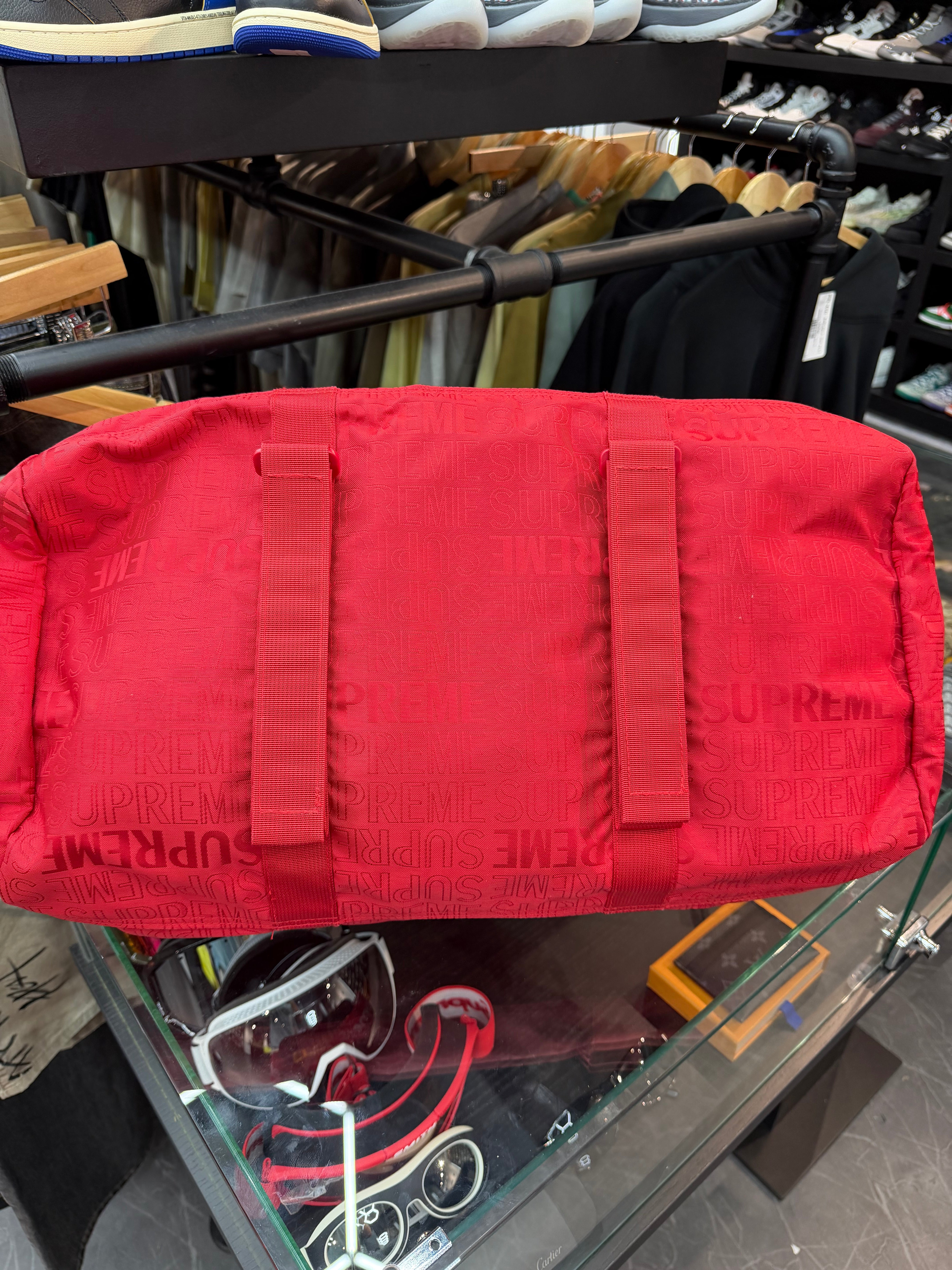 Supreme SS19 Duffle Bag “Red”