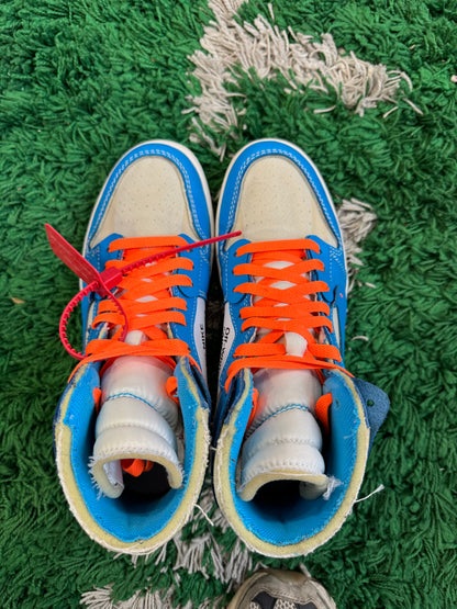 Jordan 1 High x Off White “University Blue”