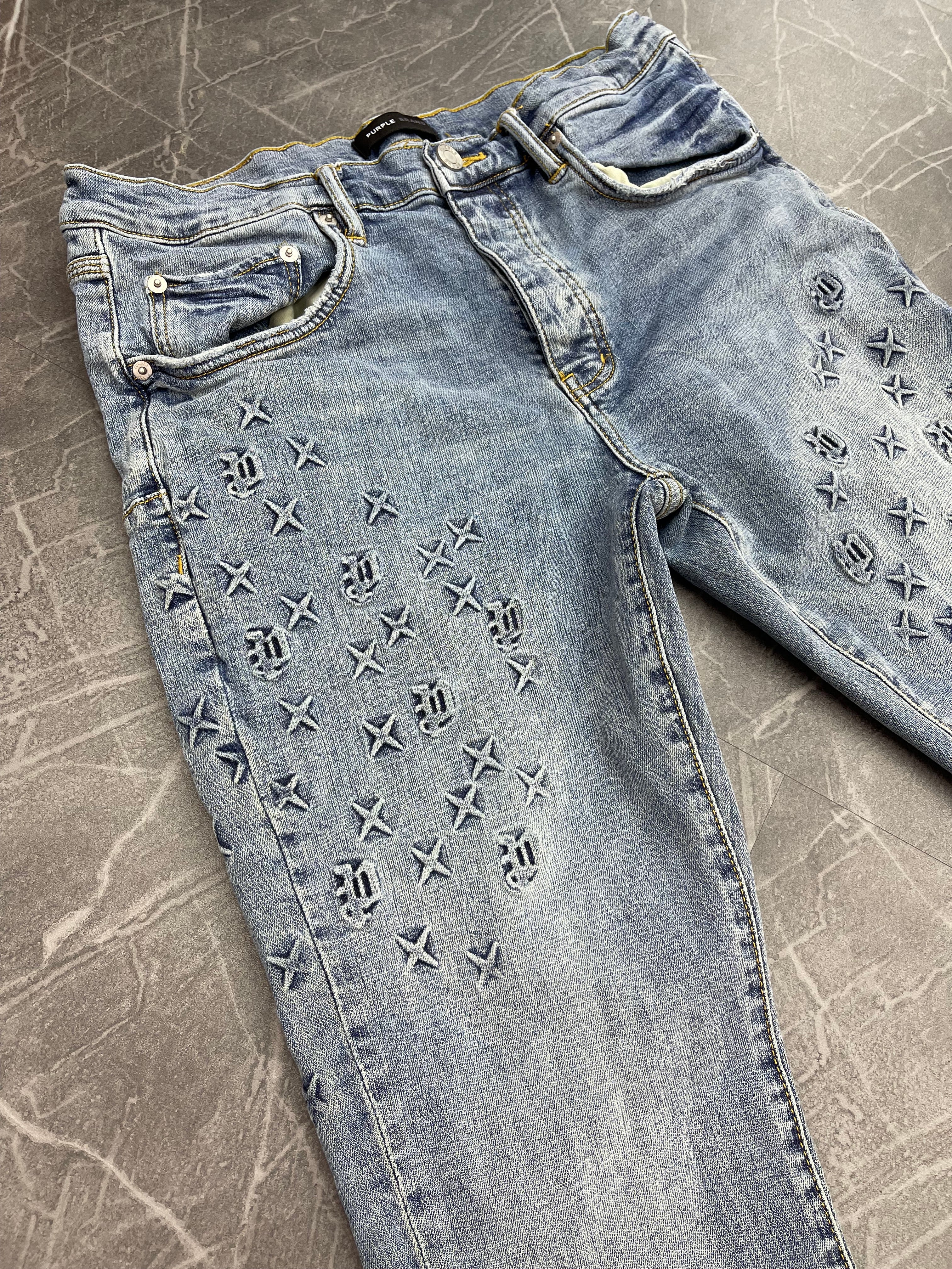 Purple Brand Jeans “Monogram Logo” (34)