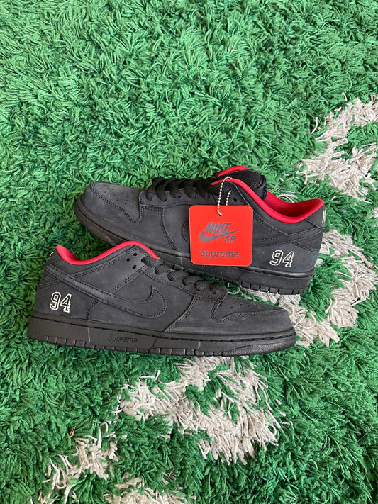 Nike SB Dunk Low “Supreme 94 Black”