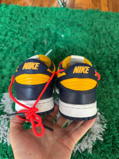 Off-White Dunk Low “University Gold”