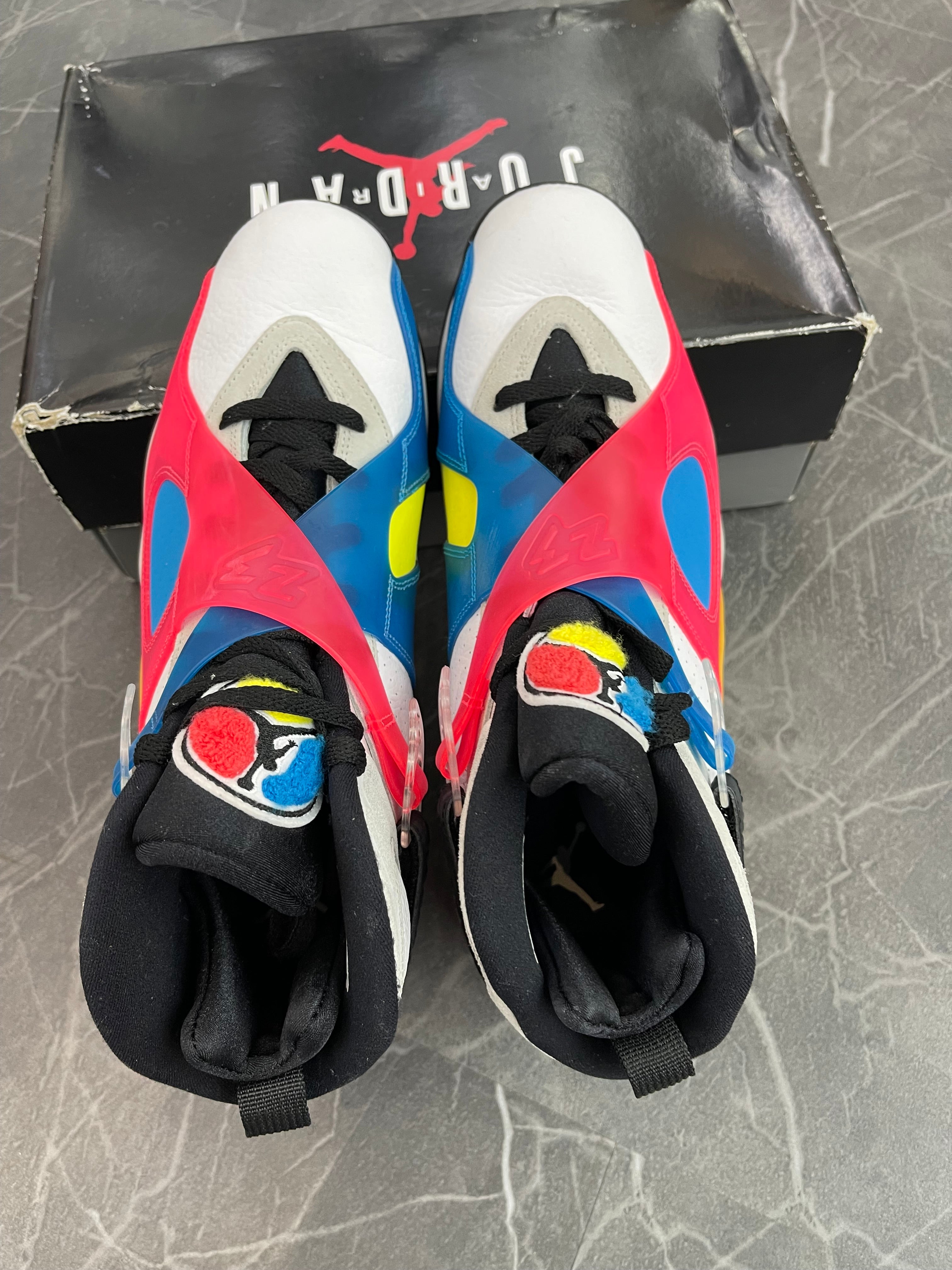 Jordan 8 “White Multicolor”