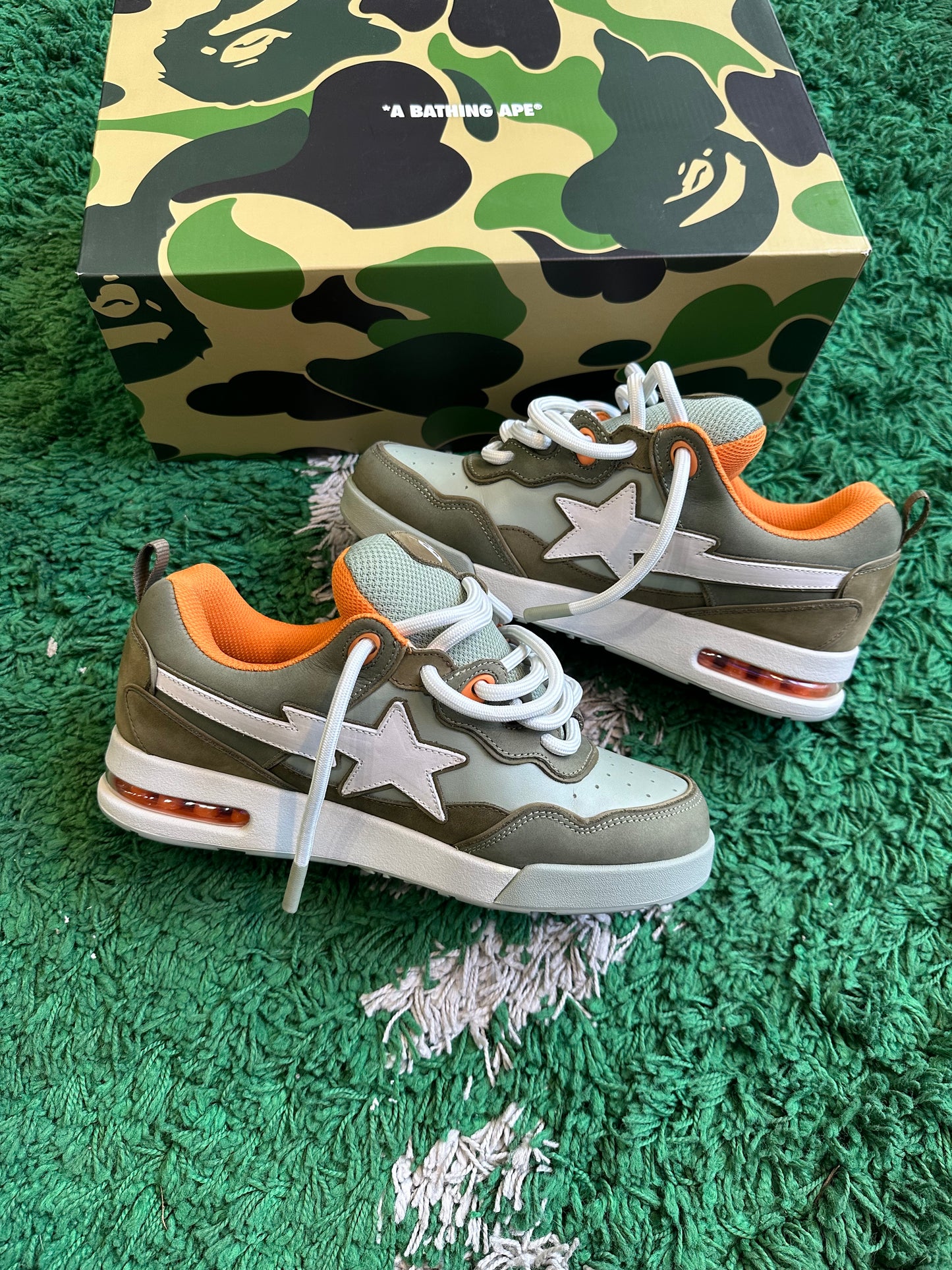 Bape Flip Sta “Olive”