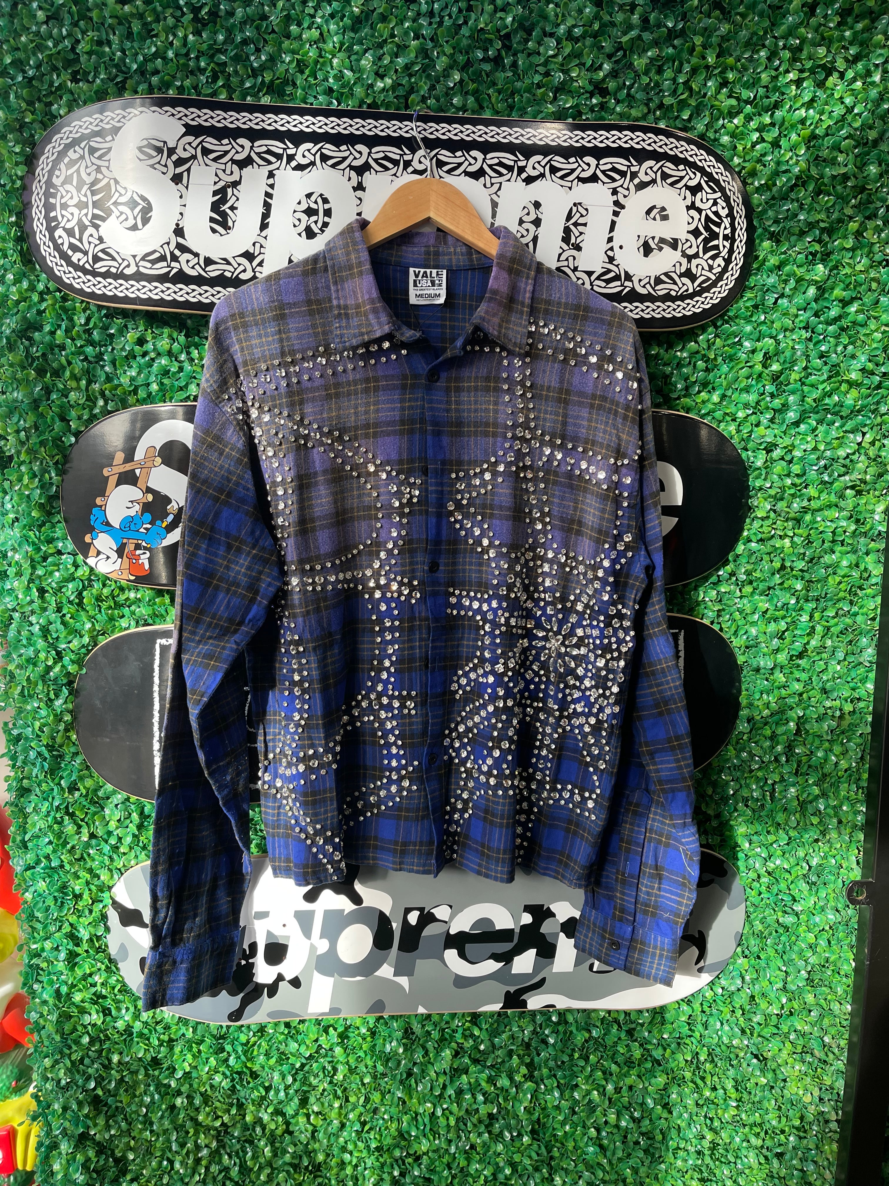 Vale Forever Blue Inferno Flannel