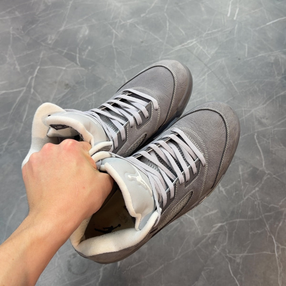 Jordan 5 Retro Wolf Grey (2026) Size 11.5 (Lightly Worn Pre-Owned)