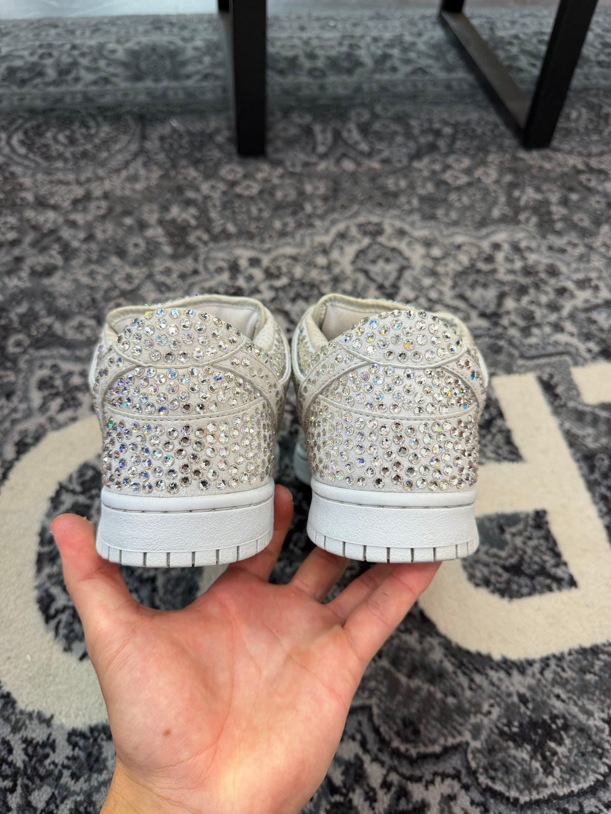 Nike Dunk Low SB x CPFM Swarovski “Platinum”