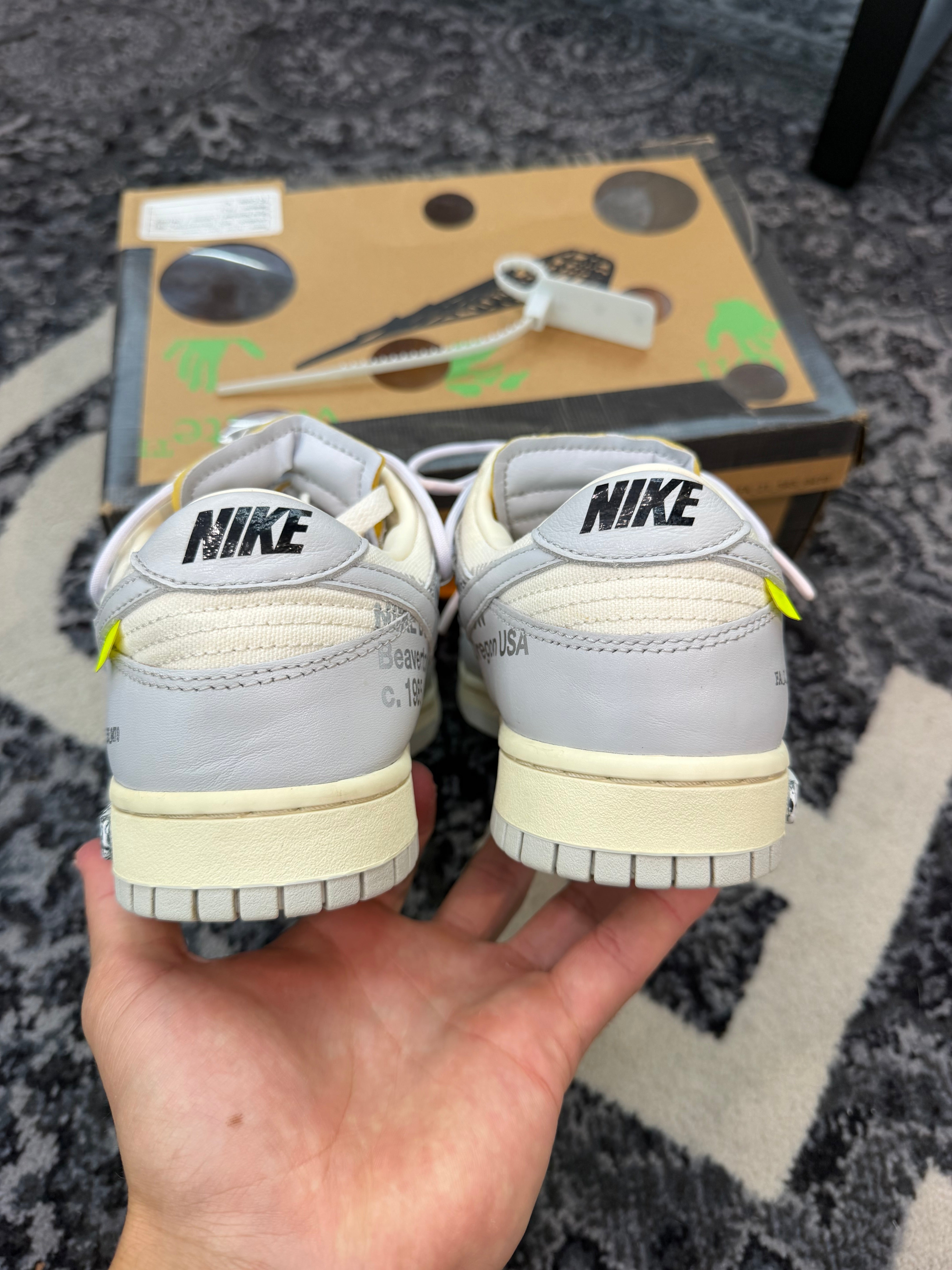 Nike Dunk Low x Off White “Lot 49 of 50”