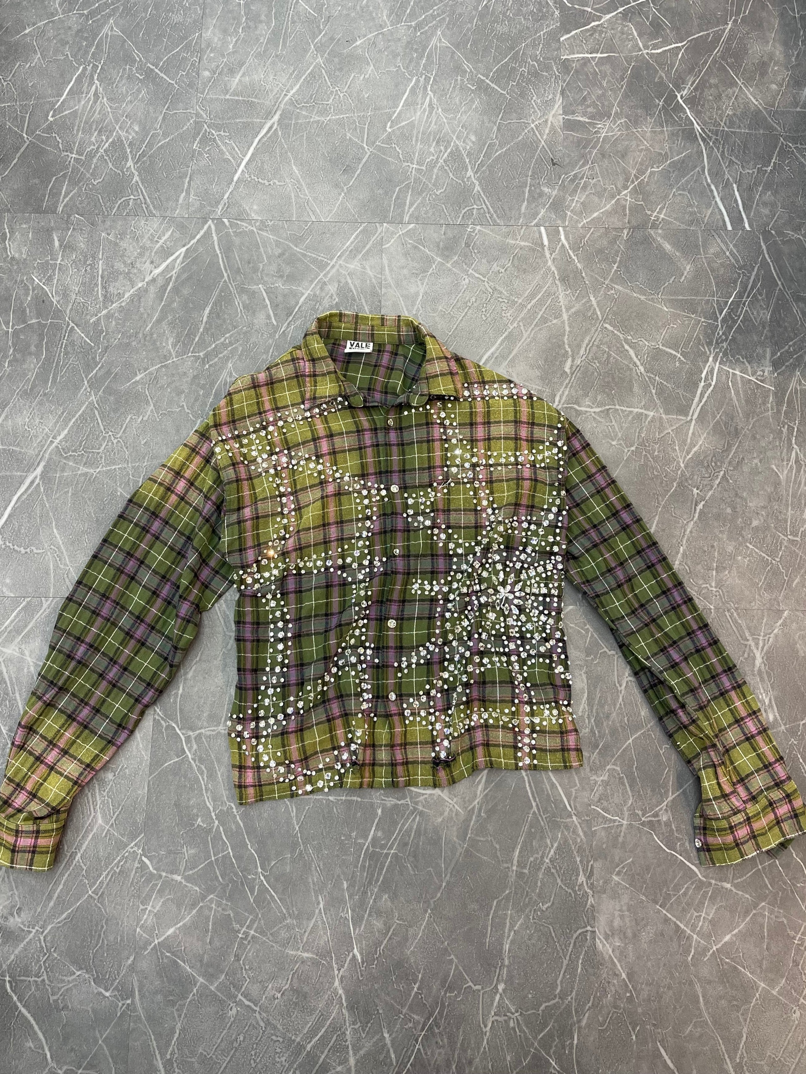 Vale Forever Flannel “Purple/Green”