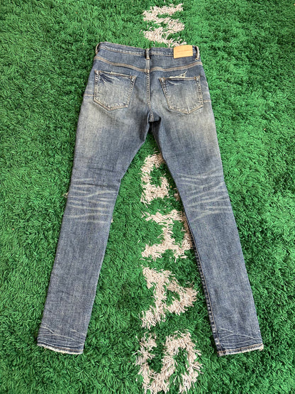 Purple Brand Jeans Rips Blue (30)